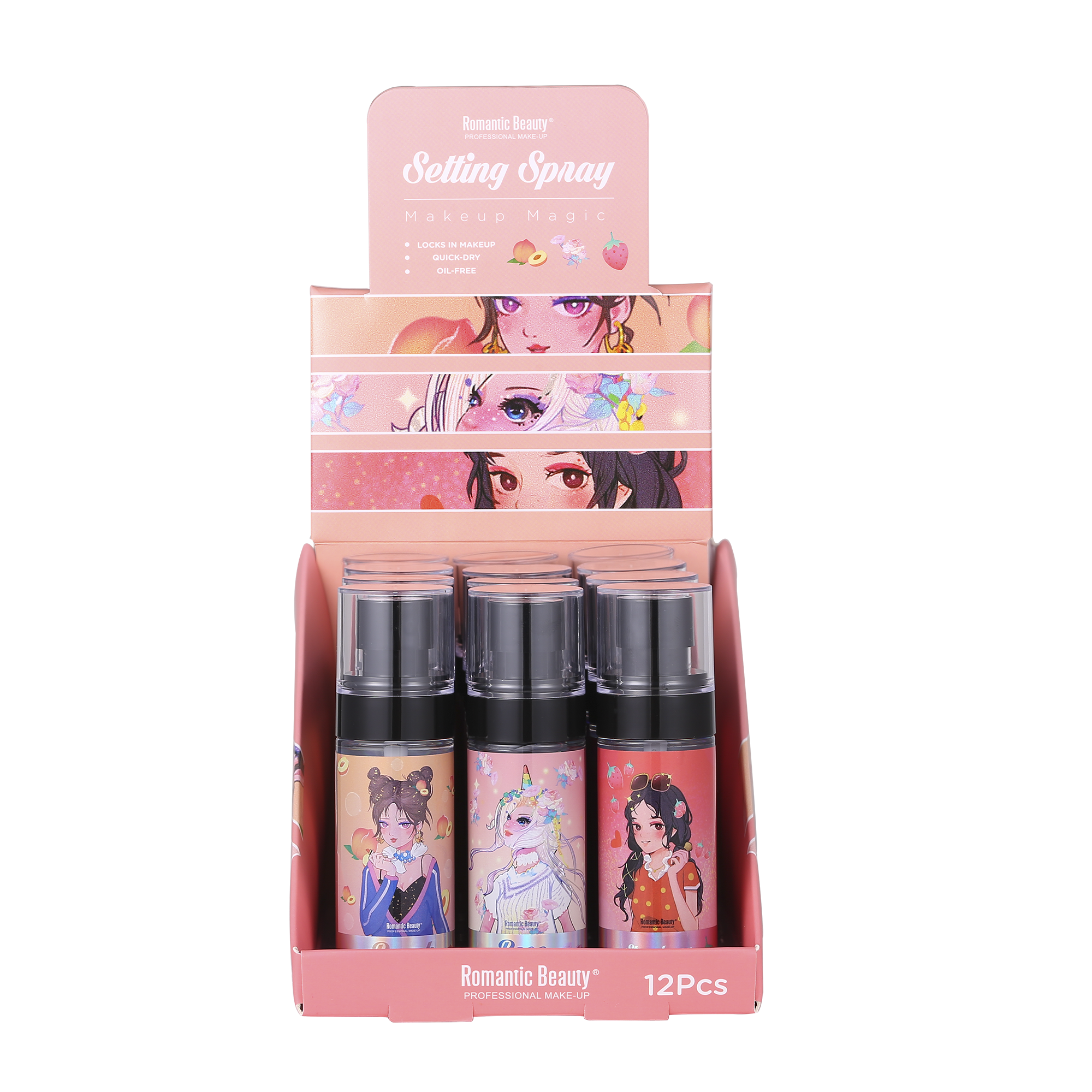 PACK DE 12 UNIDADES FIJADOR MAKEUP MAGIC