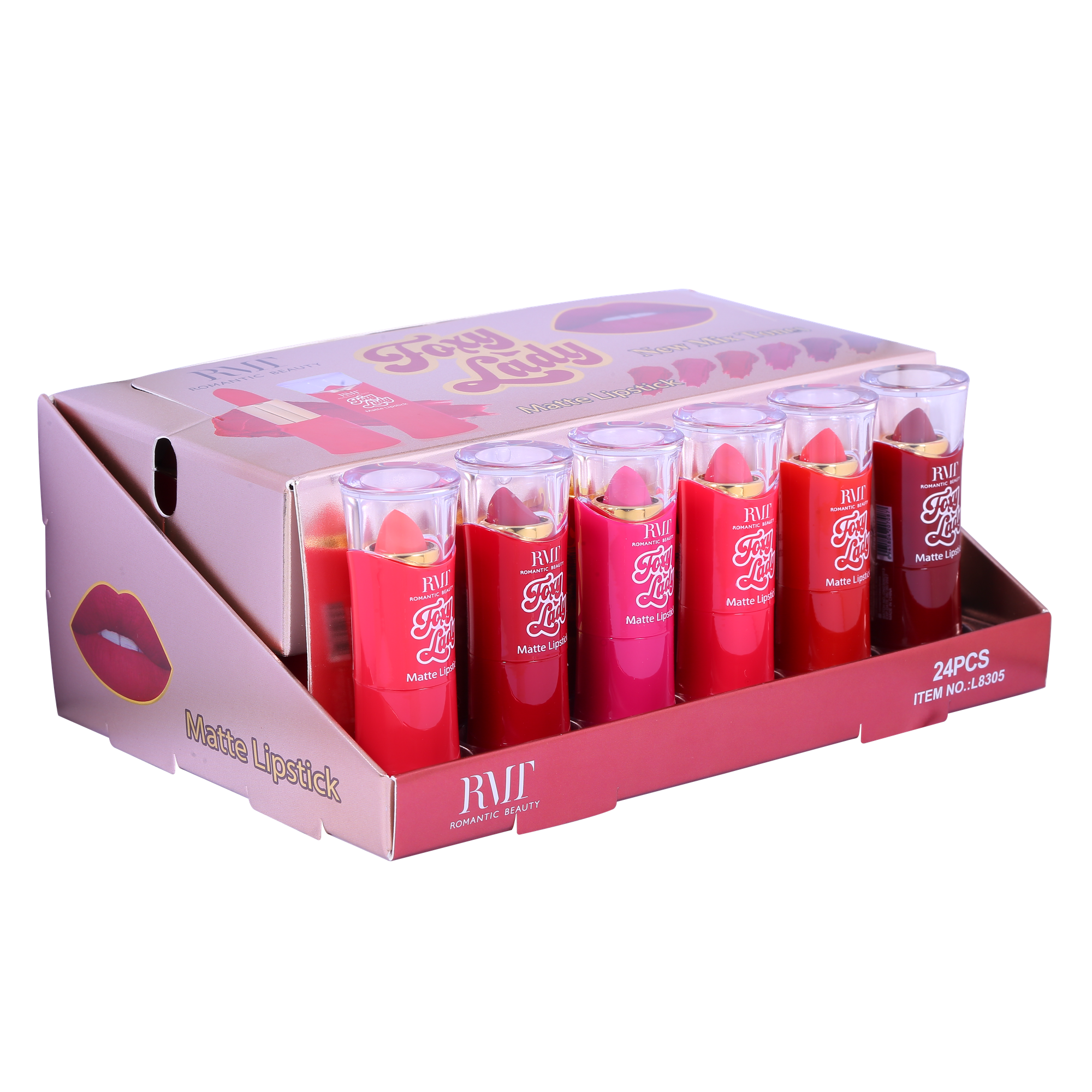 Miniatura Pack 24 unidades LABIAL EN BARRA MATTE FOXY LADY