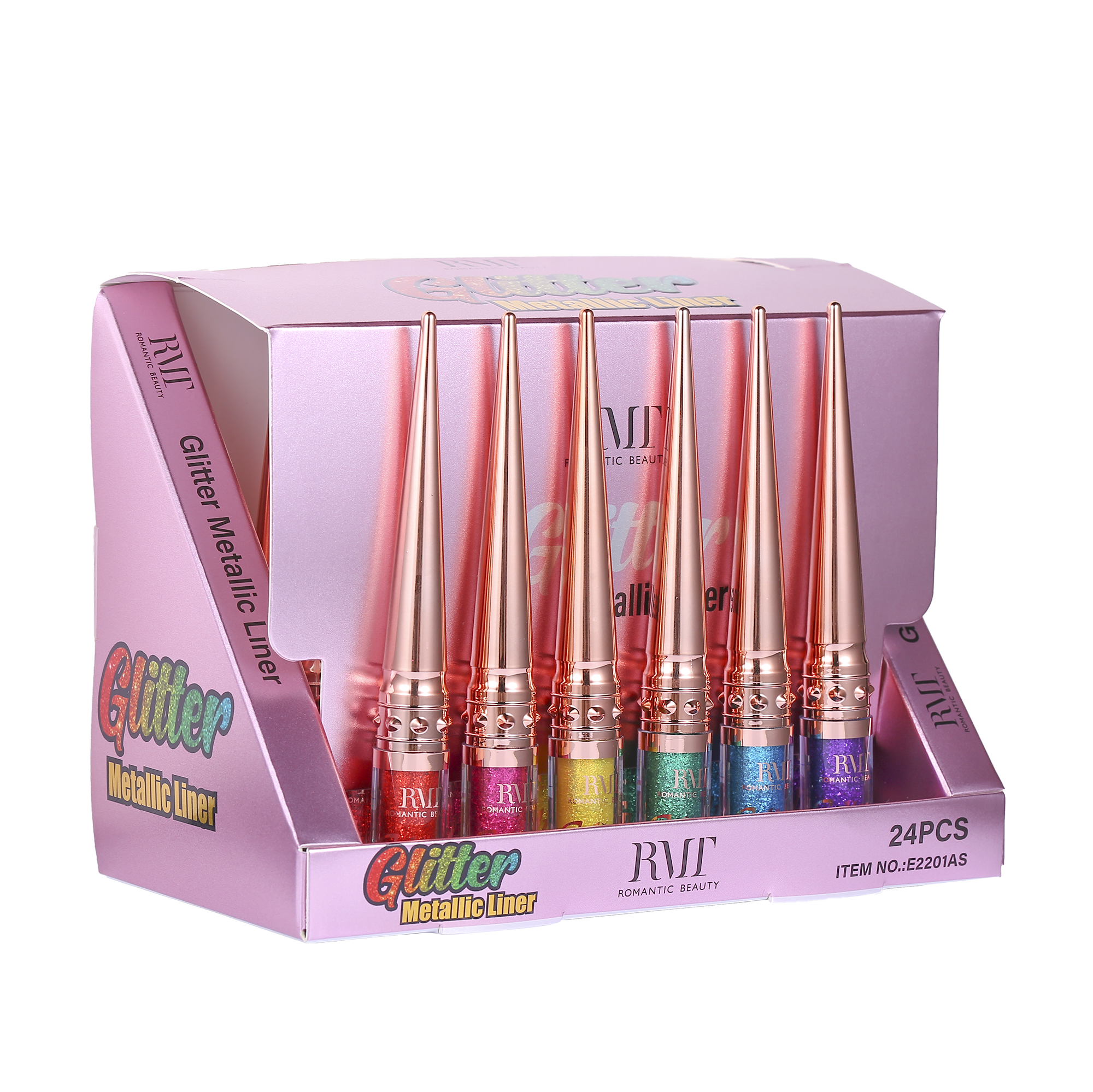 Miniatura Pack 24 unidades DELINEADOR GLITTER METALLIC LINER
