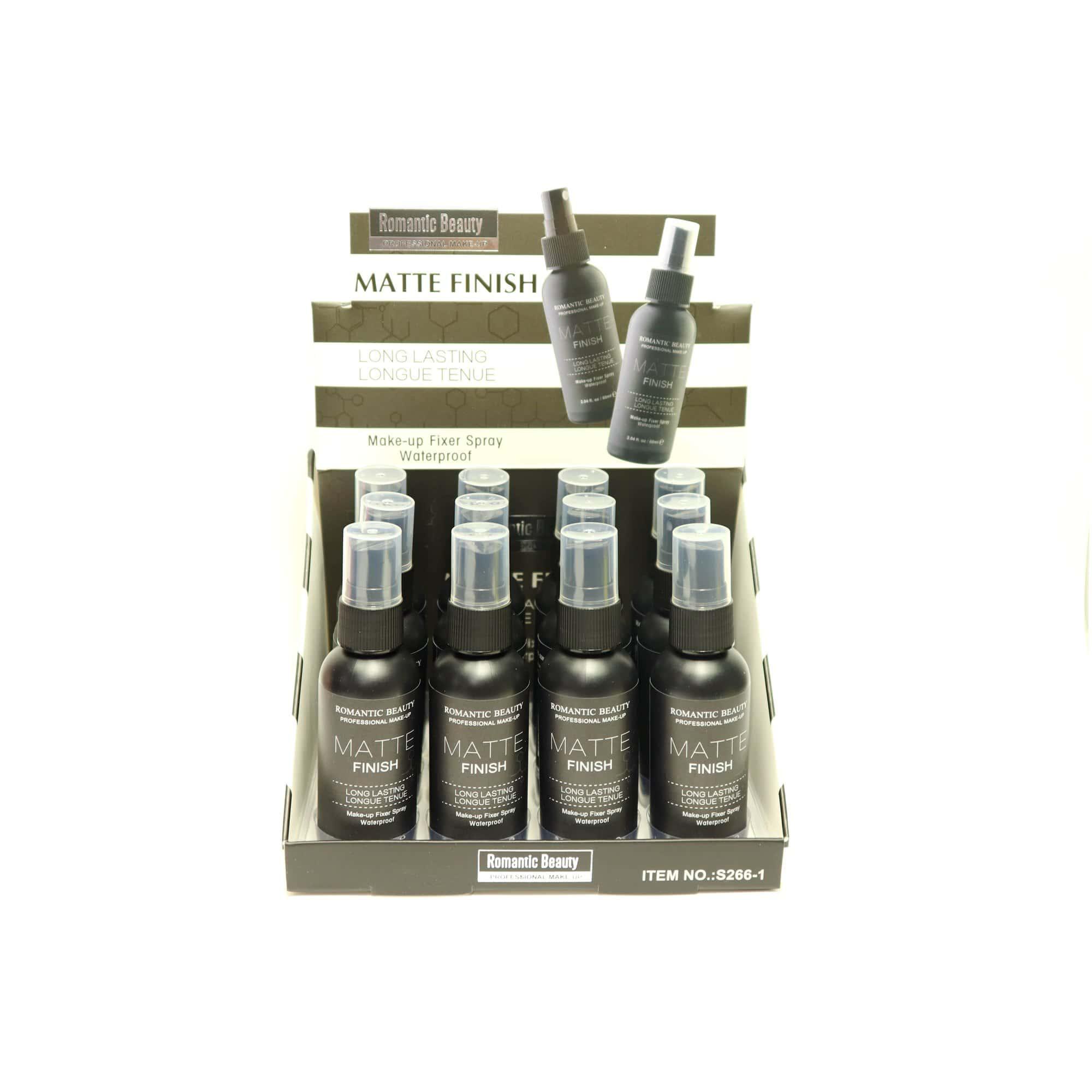 Pack de 12 Fijadores de maquillaje  a prueba de agua "MATTE FINISH"