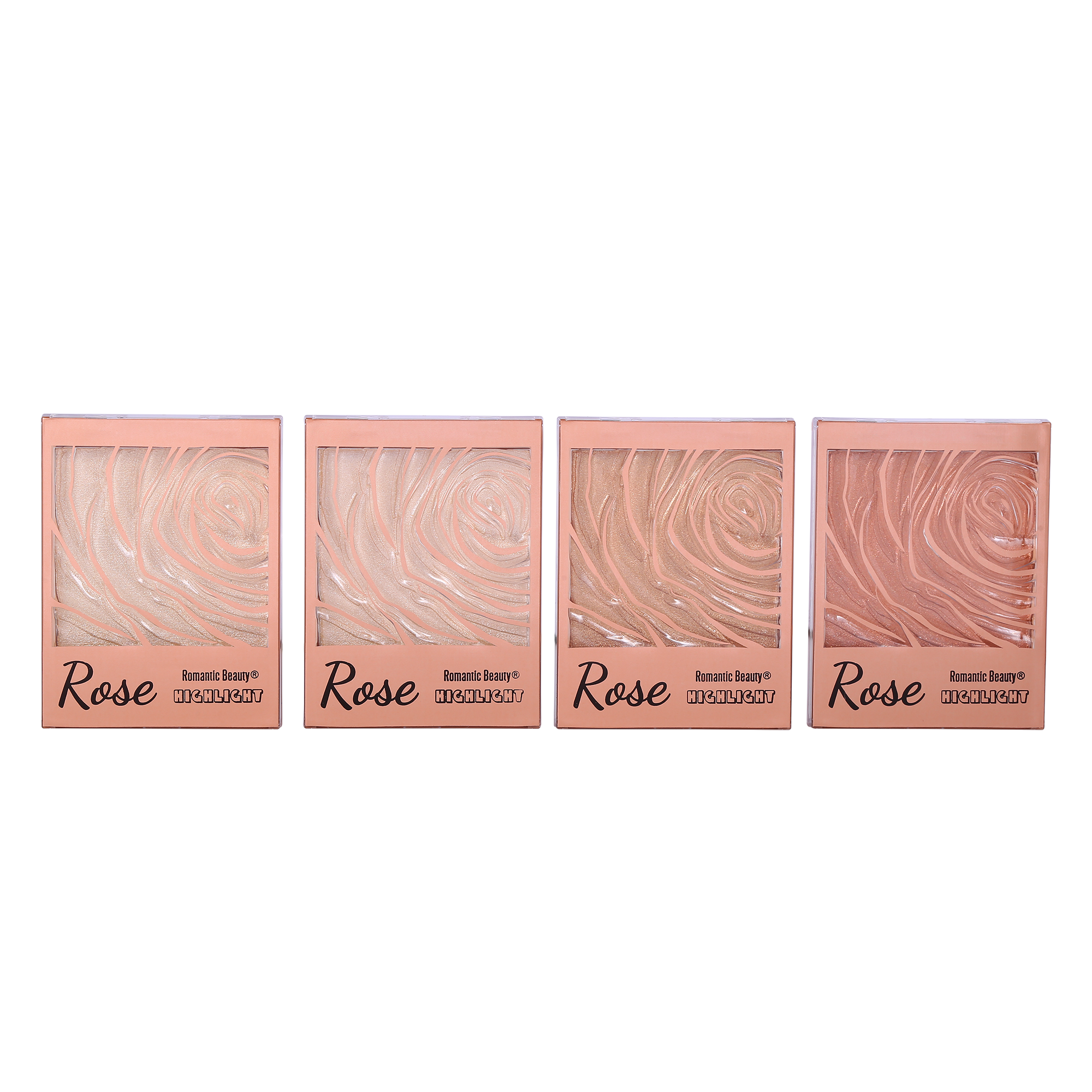 Pack 24 unidades ILUMINADOR HIGHLIGHT ROSE