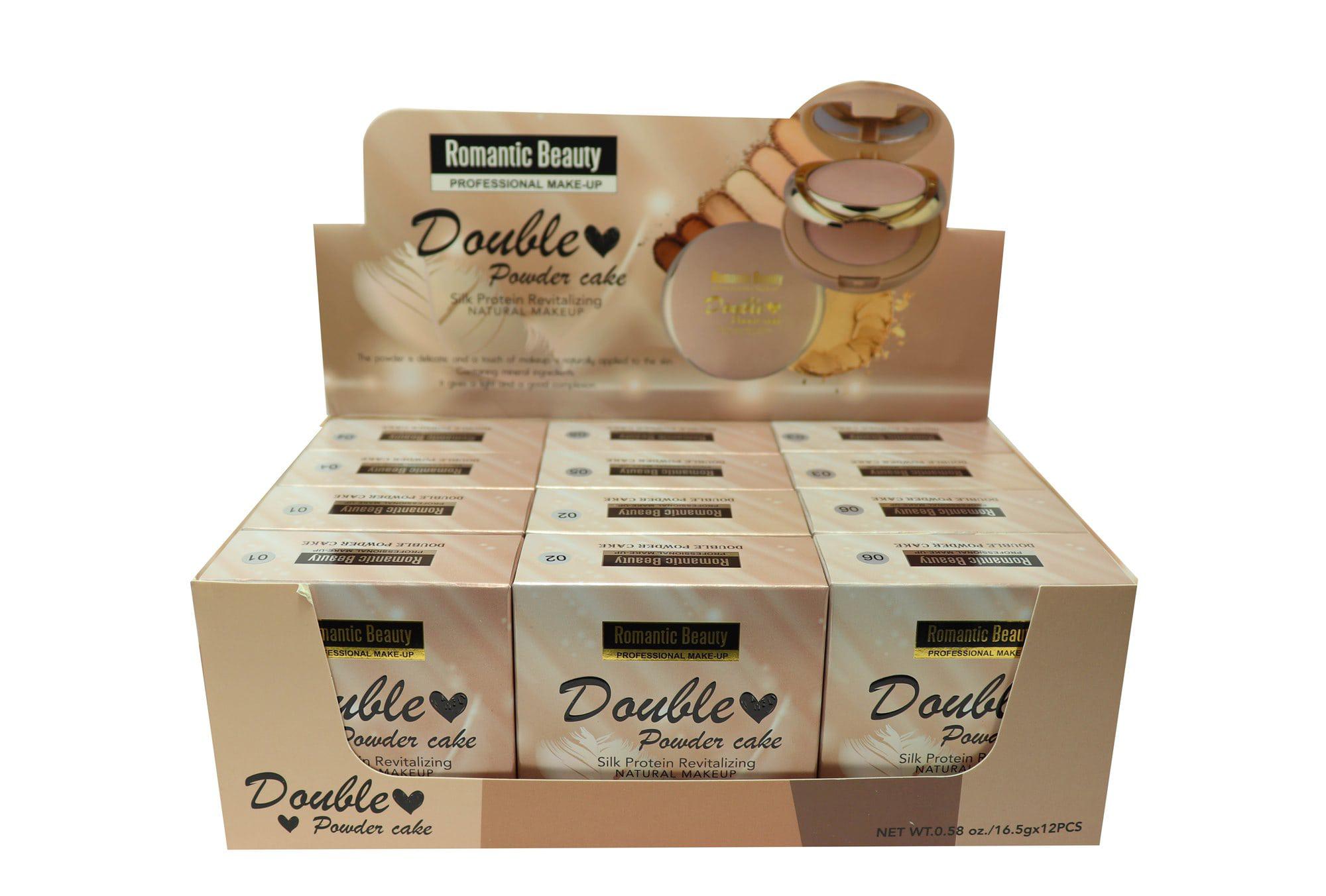 Pack de 12 unidades Polvo compacto "DOUBLE POWDER"