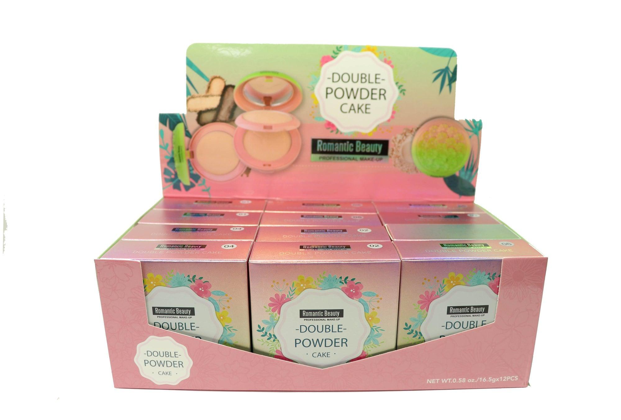 Pack de 12 unidades Polvo compacto "DOUBLE POWDER CAKE"