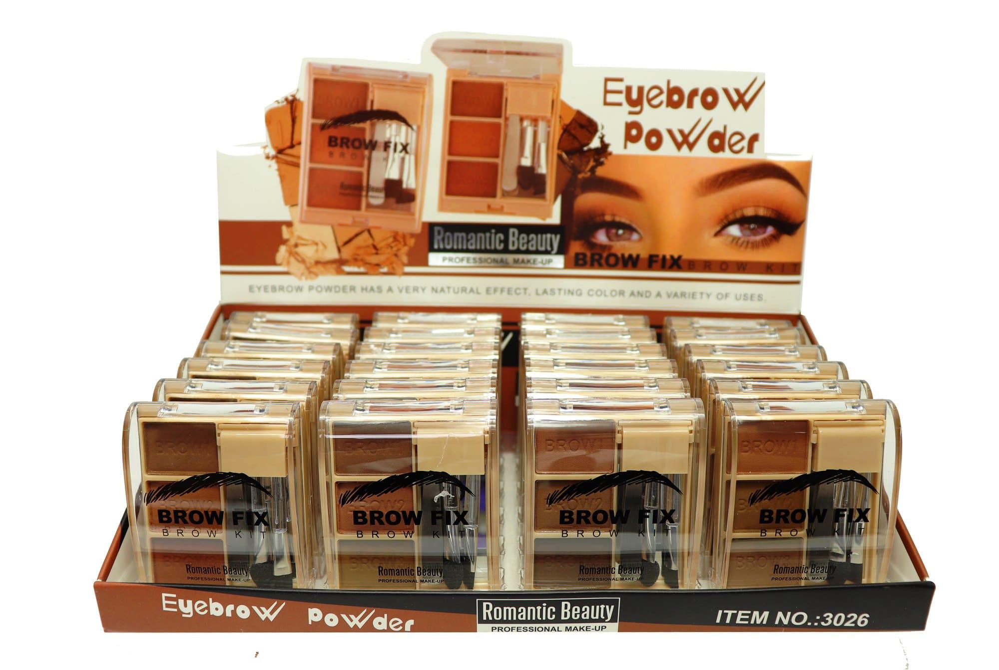 Pack de 24 unidades Sombra de Cejas "BROW FIX"