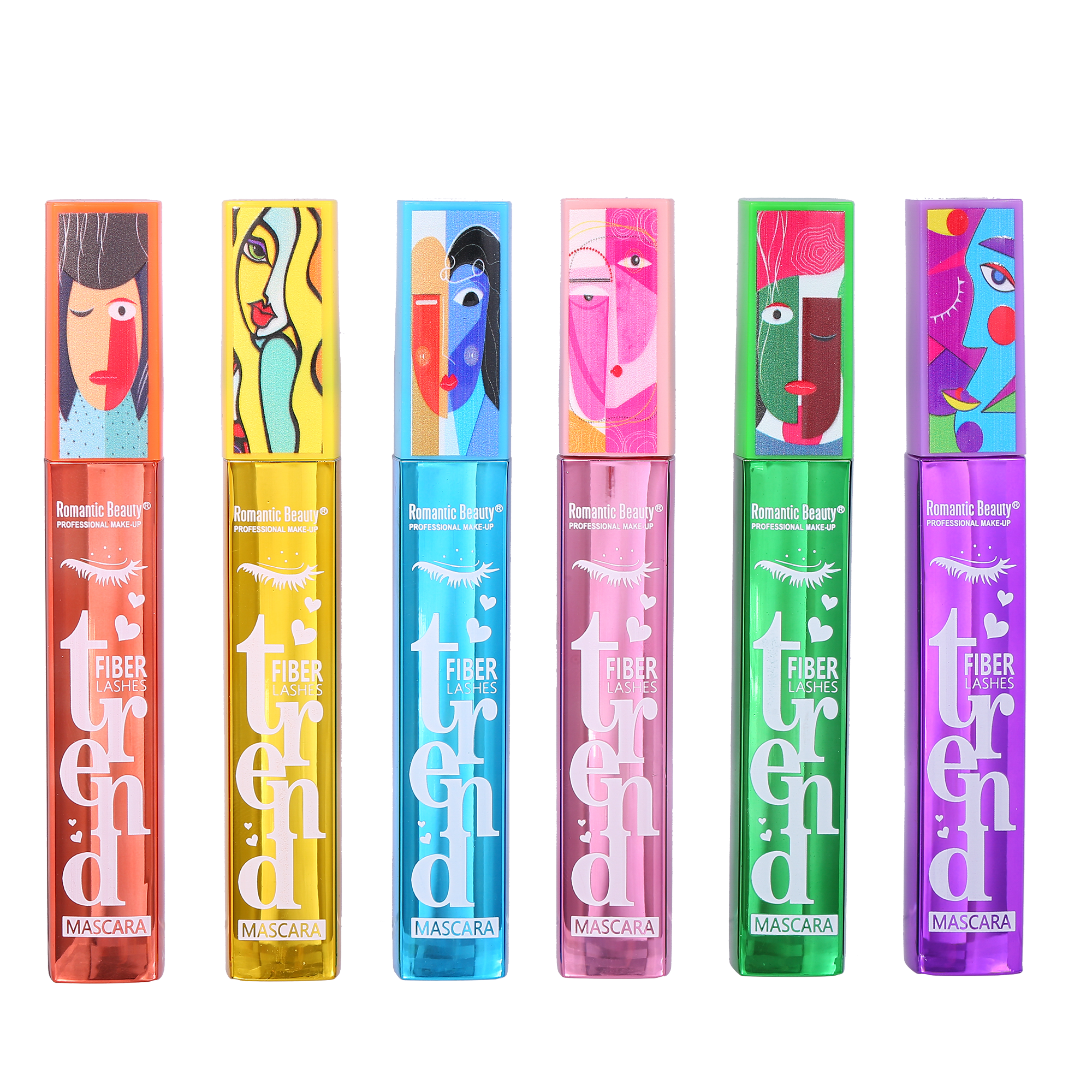 Pack 24 unidades MASCARA DE PESTAÑA  FIBER LASHES TREND