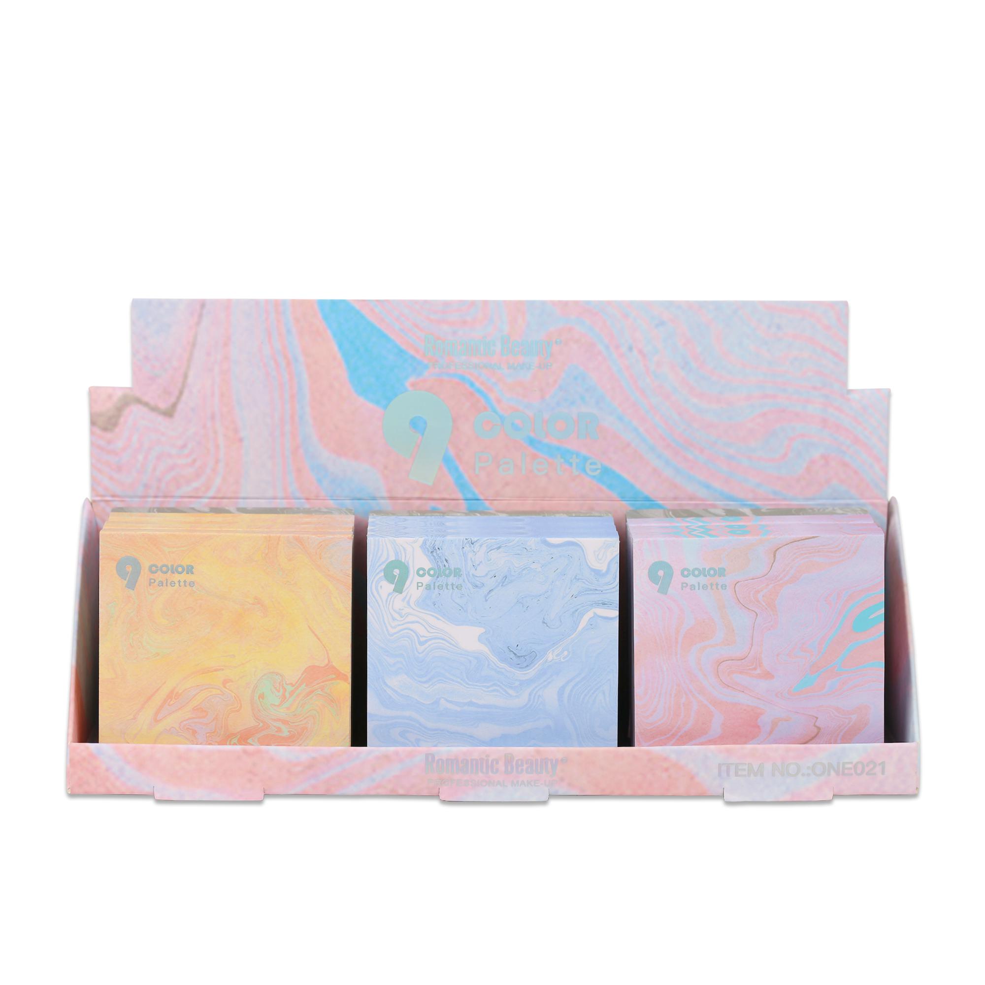 PACK DE 12 UNIDADES. Sombra. 9 COLORS PALETTE.