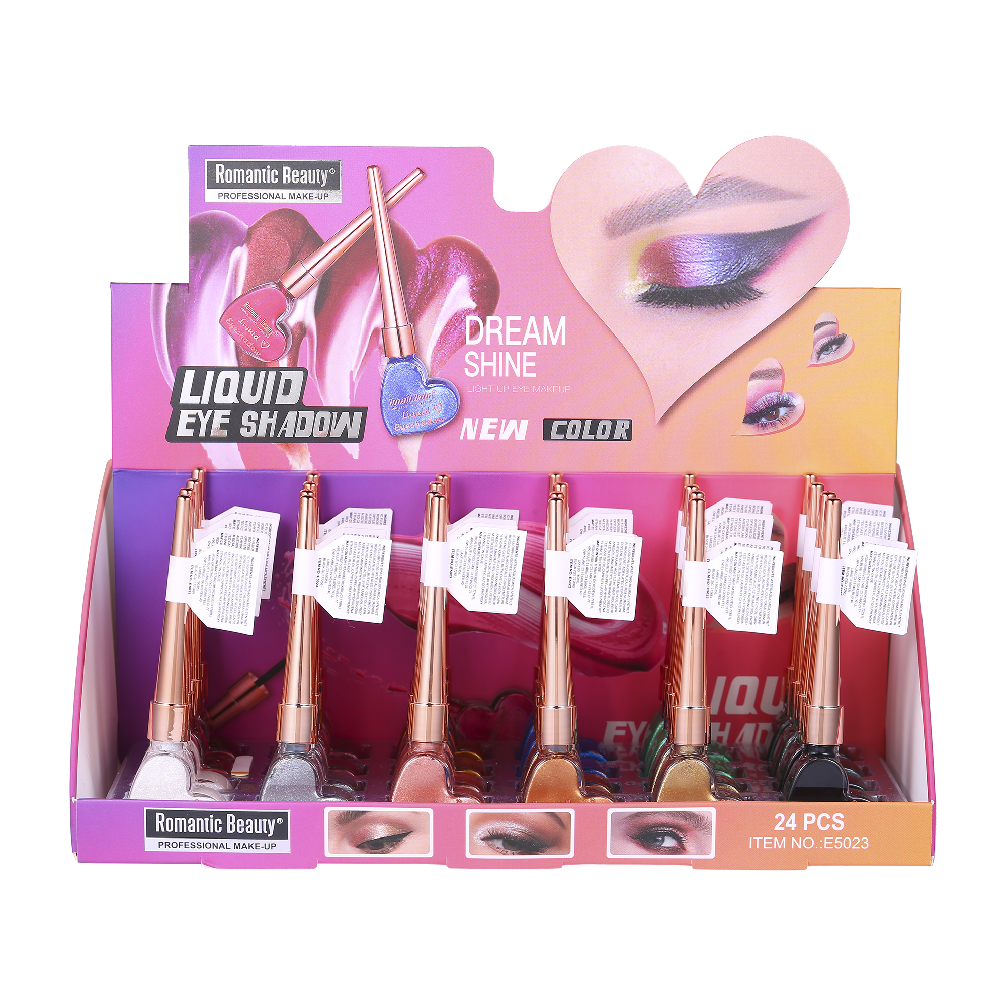 Pack 24 unidades DELINEADOR DREAM SHINE  COLOR