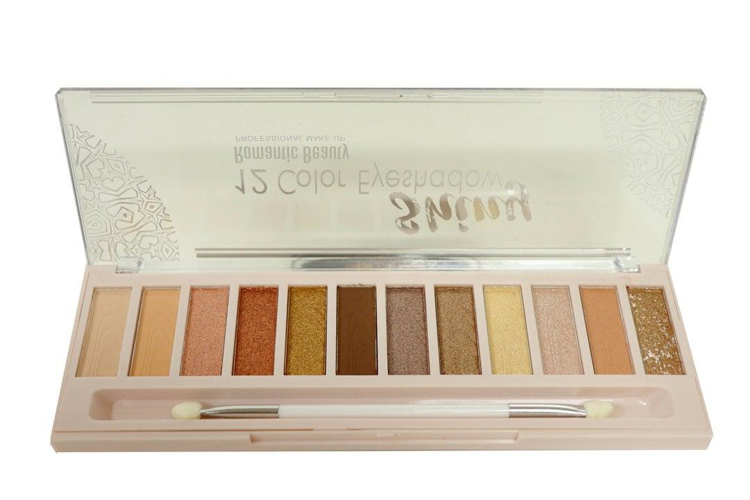 PACK 12 UNIDADES Paleta de sombras "SHINY"