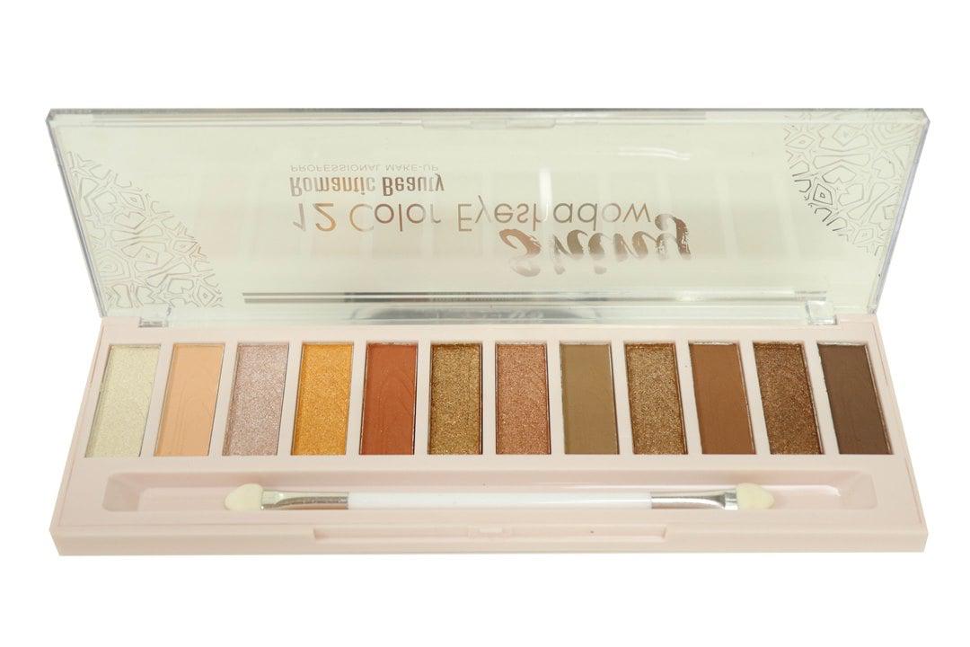PACK 12 UNIDADES Paleta de sombras "SHINY"