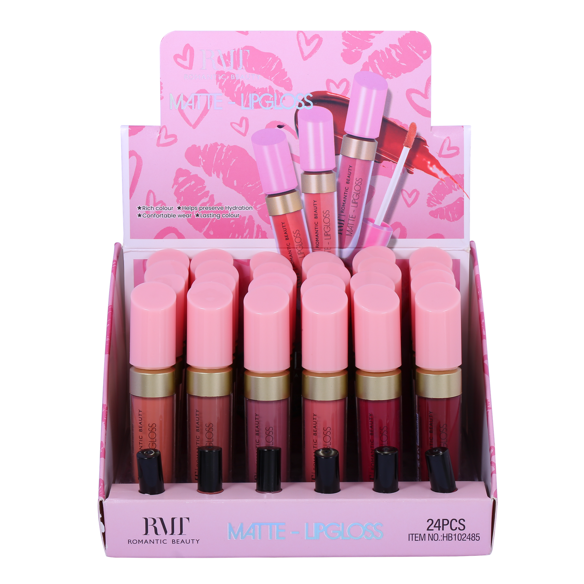 Pack 24 unidades MATTE LIPGLOSS