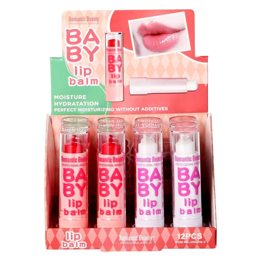 Pack 12 unidades BALSAMO LABIAL 2 AROMAS  -