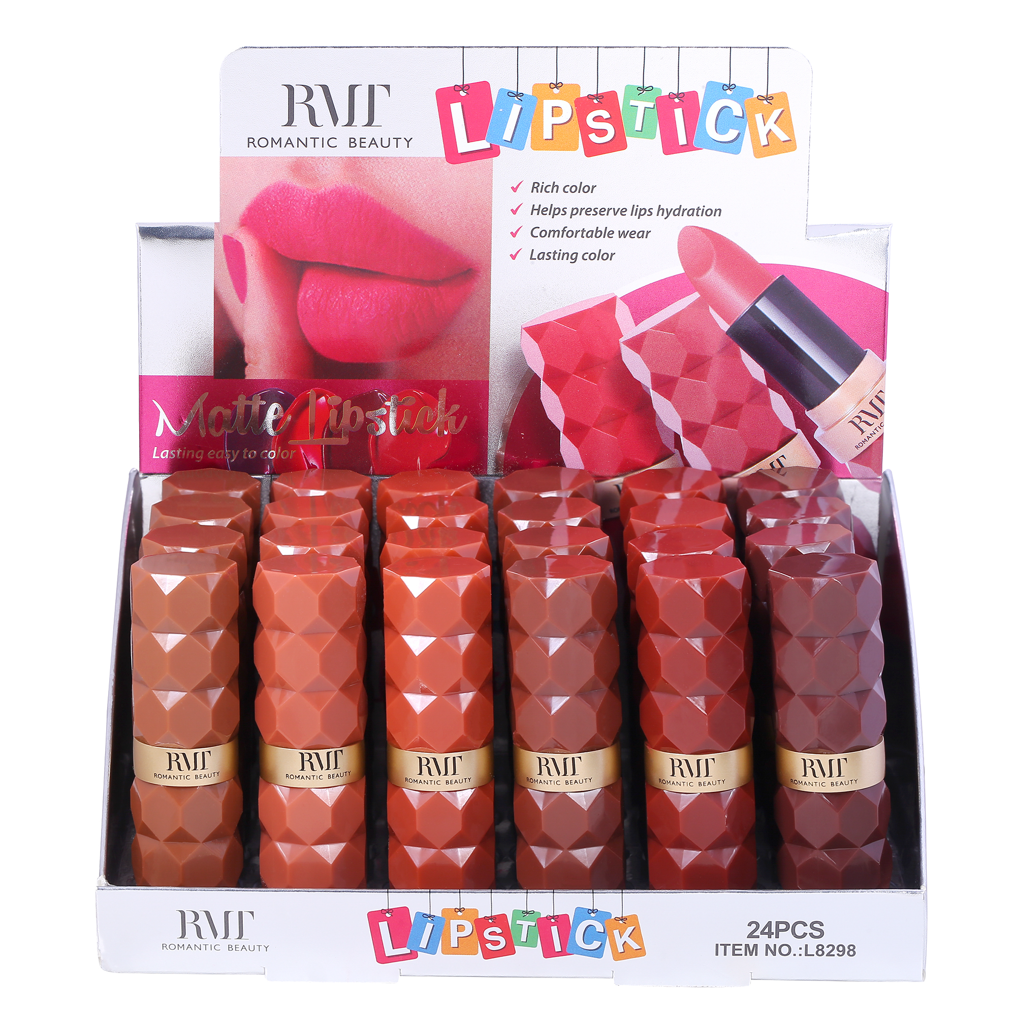 Pack 24 unidades LIP STICK MATTE