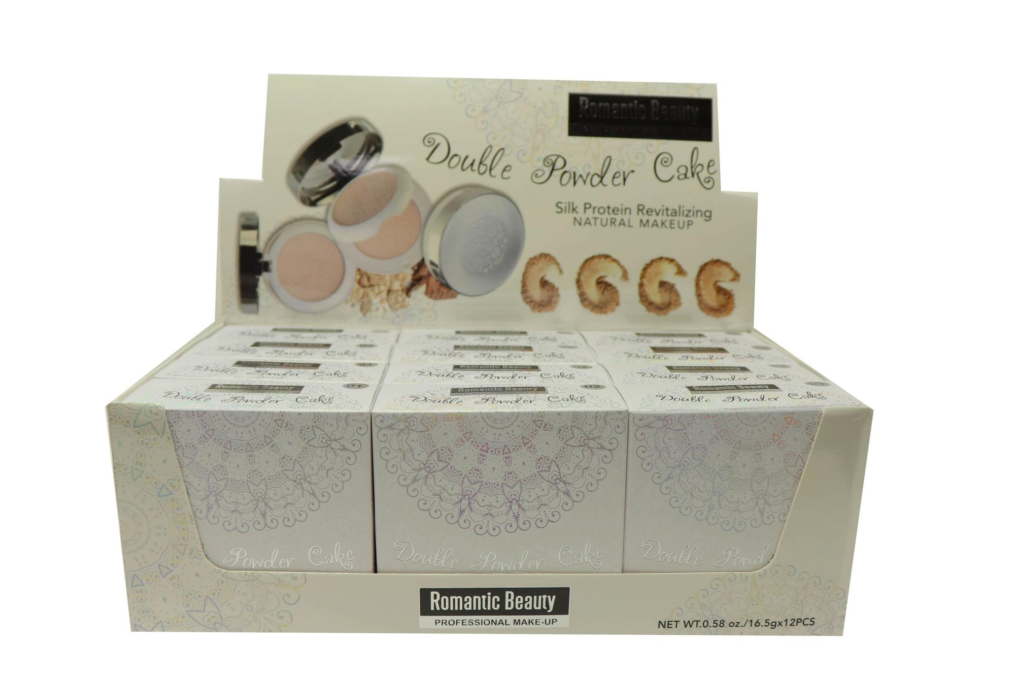Pack de 12 unidades Polvo compacto "NATURAL MAKEUP"