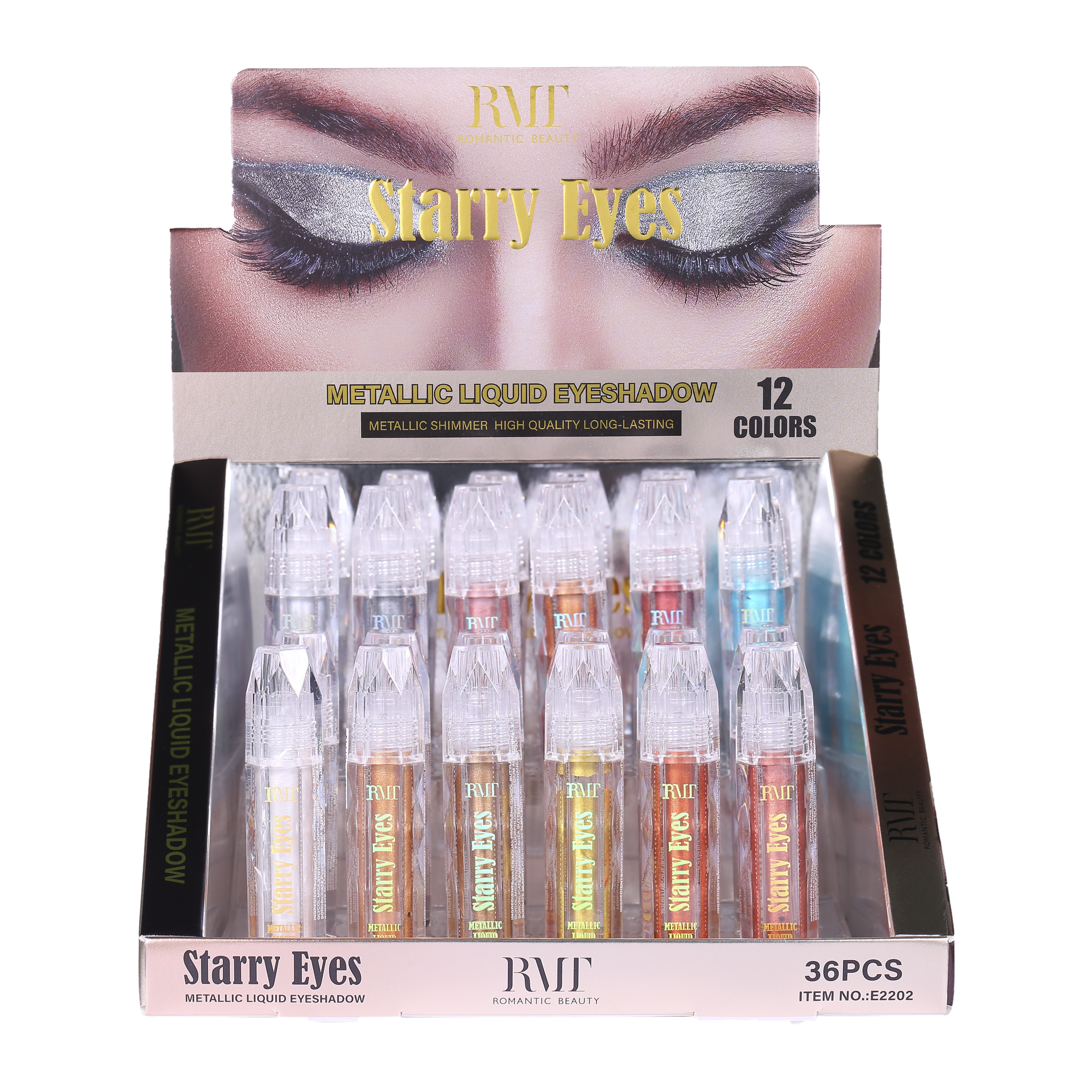 Pack 36 unidades SOMBRA LIQUIDA METALLIC STARRY EYES