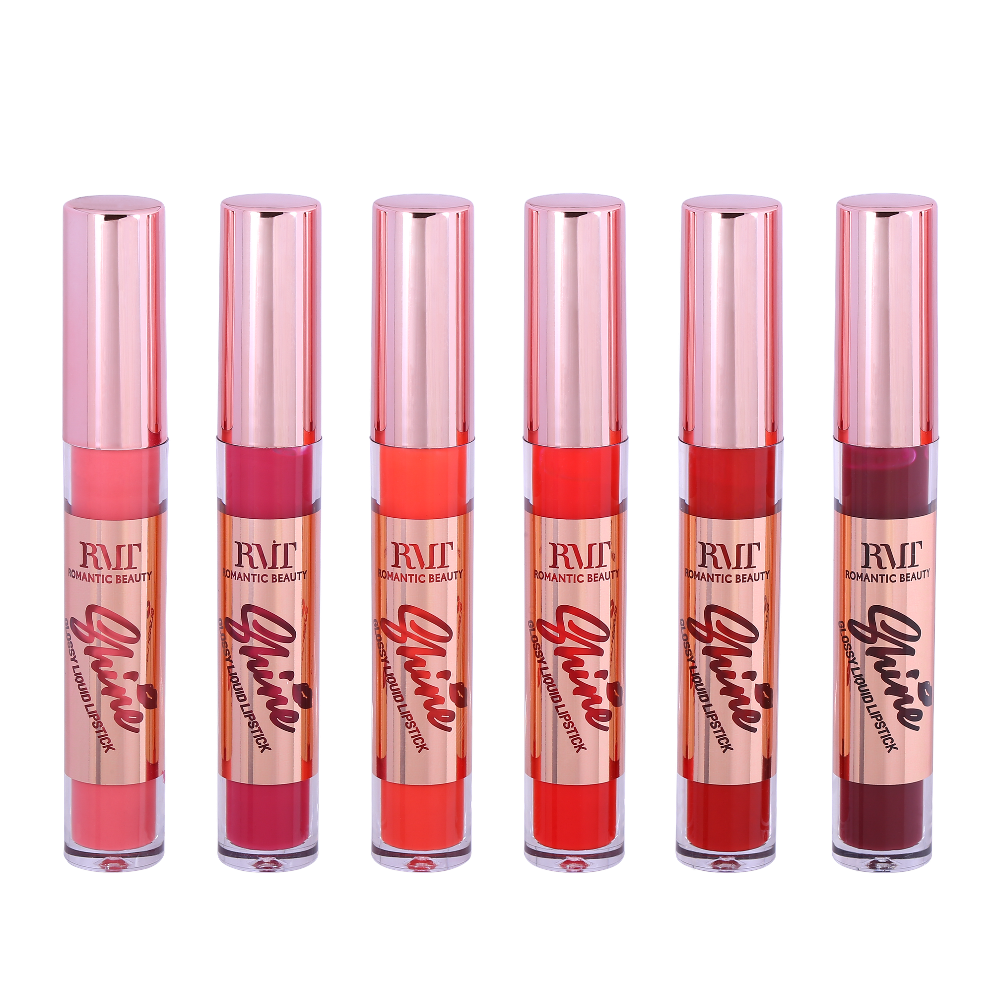 PACK 24 UNIDADES LIP GLOSS 6 TONOS "SHINE"