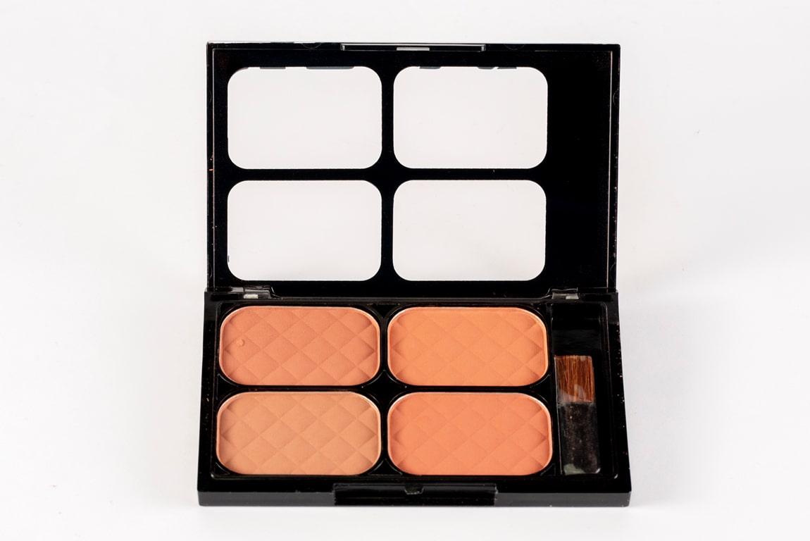 Miniatura Pack de 24 unidades Paleta de 4 Rubores «HOW TO APPLY BLUSH» tonos tierra