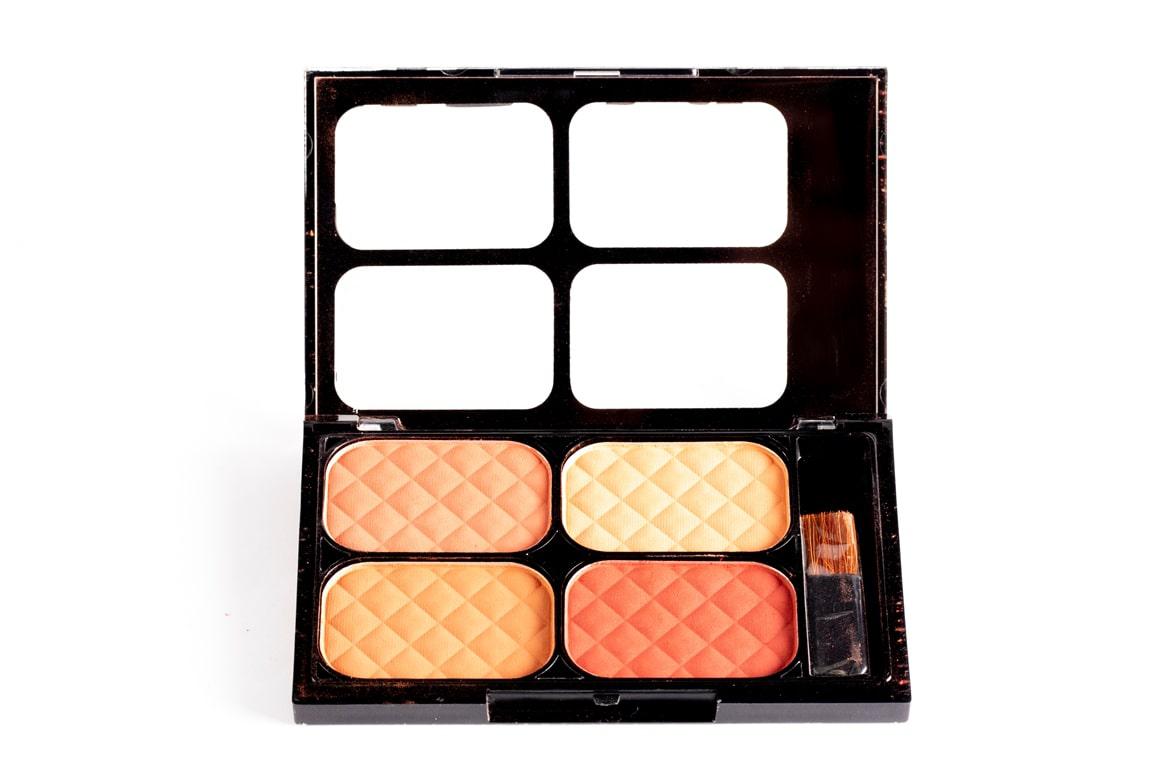 Miniatura Pack de 24 unidades Paleta de 4 Rubores «HOW TO APPLY BLUSH» tonos tierra