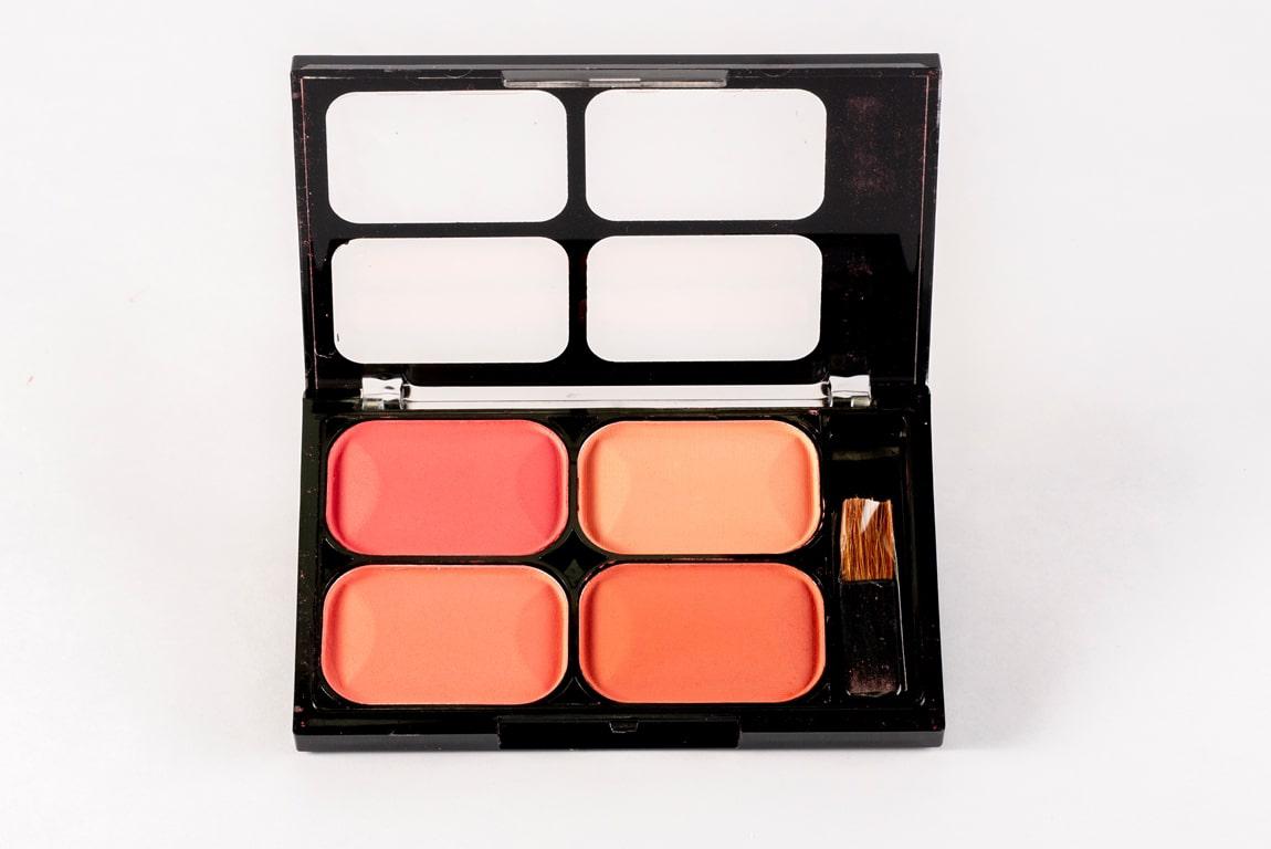 Miniatura Pack de 24 unidades Paleta de 4 Rubores «HOW TO APPLY BLUSH» tonos rosas