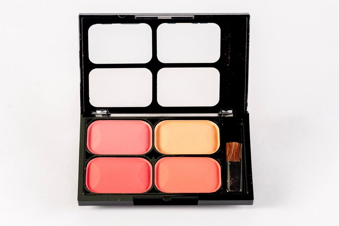 Miniatura Pack de 24 unidades Paleta de 4 Rubores «HOW TO APPLY BLUSH» tonos rosas