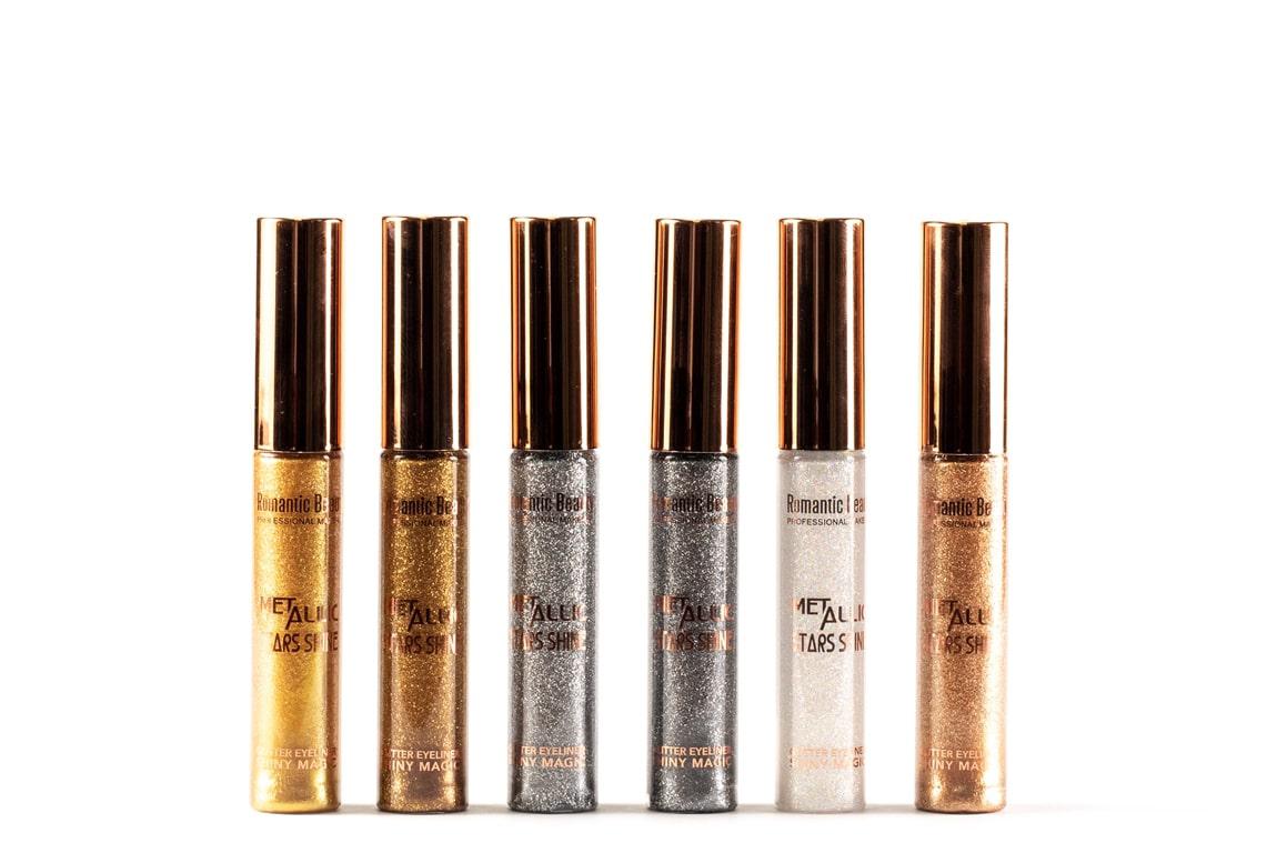 Miniatura Pack de 48 unidades Delineador de ojos efecto glitter "SHINY MAGIC"