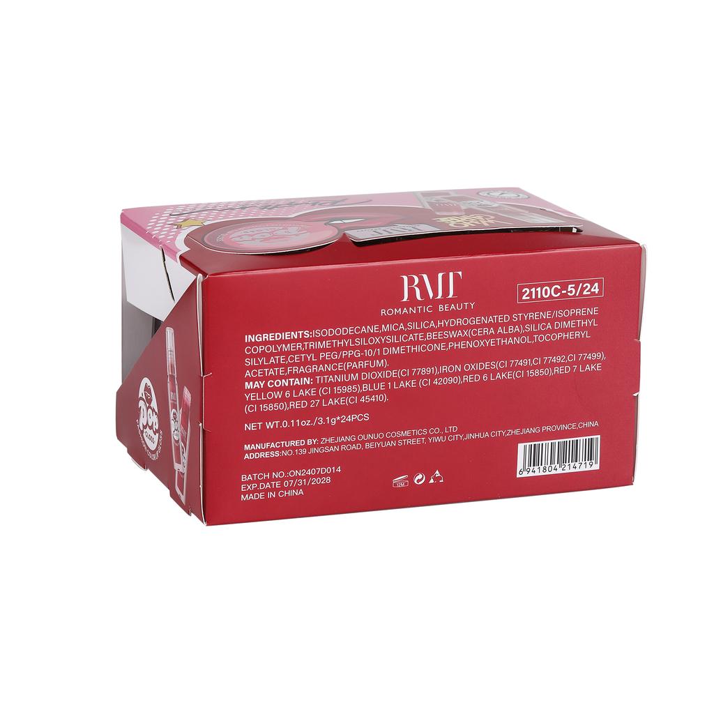 PACK DE 24 UNID LABIAL LIQ MATTE -