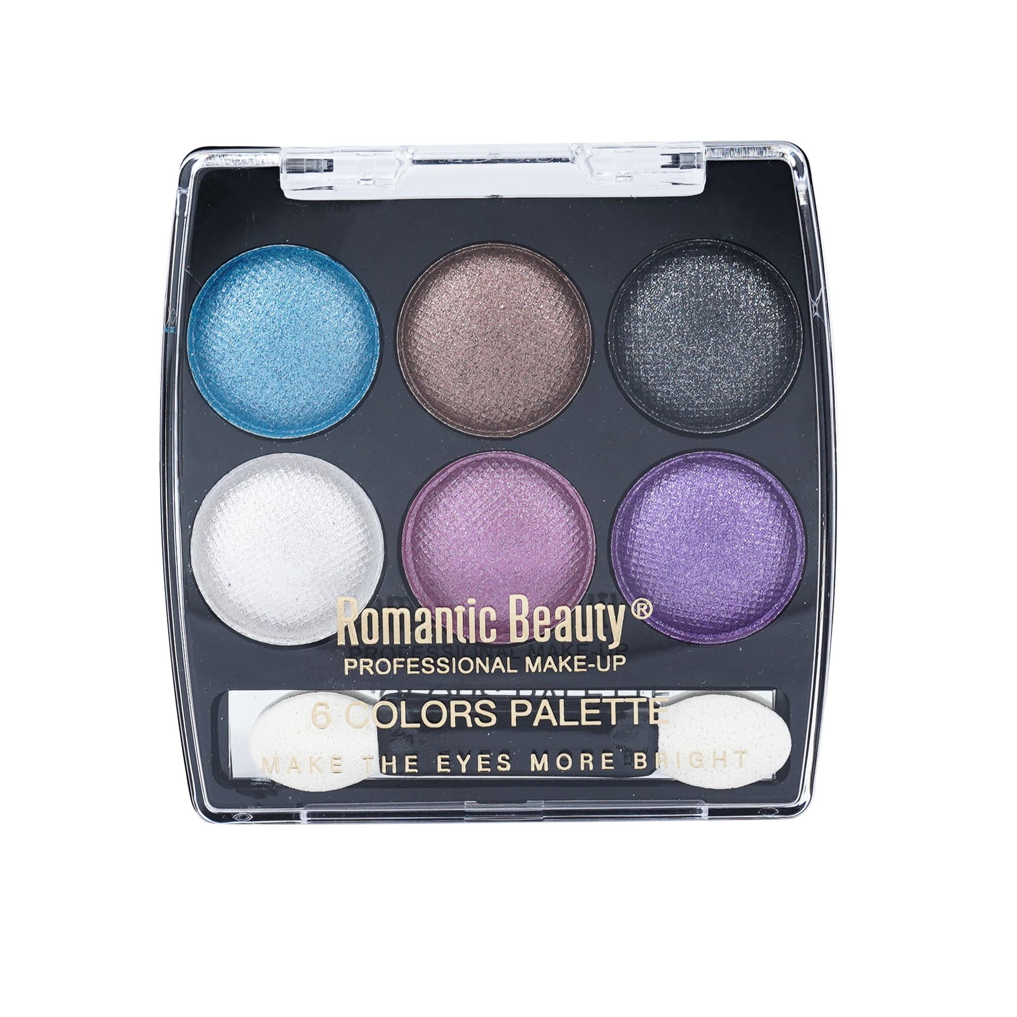 Pack de 24 unidades. Sombras. SIX COLORS PALLETE.