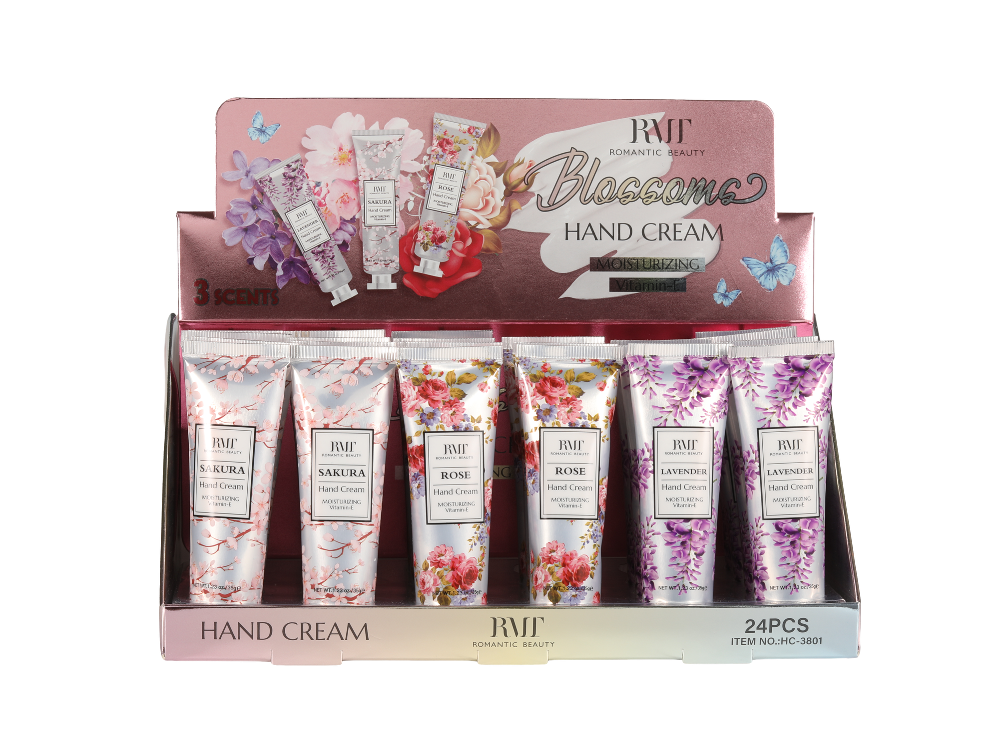 Pack 24 unidades CREMA PARA MANOS VITAMINA E 35g