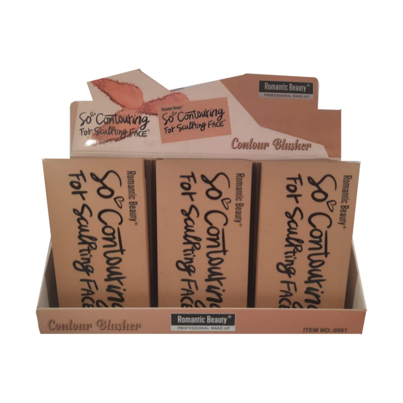 Pack de 12 unidades paleta de contorno en polvo "So Contouring"