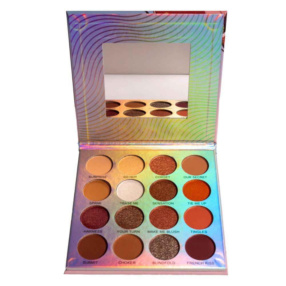 Pack de 12 unidades Paleta de sombras "DAZZEL PALLETE II"