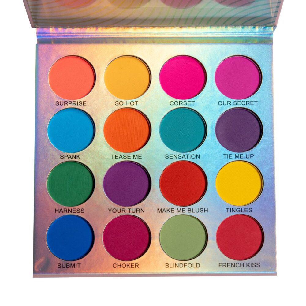 Miniatura Pack de 12 unidades Paleta de sombras "DAZZEL PALLETE II"