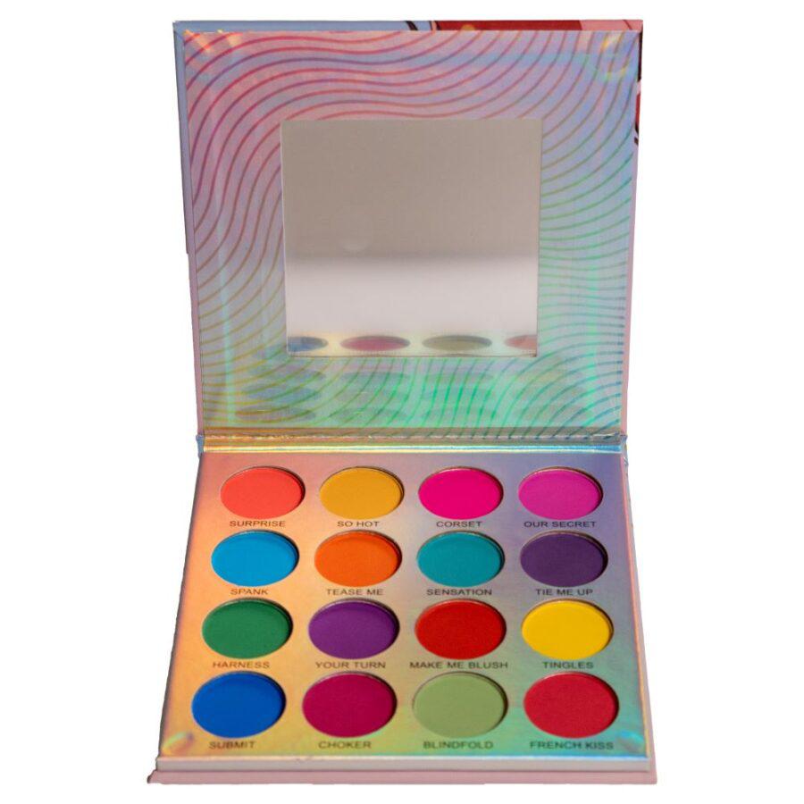 Pack de 12 unidades Paleta de sombras "DAZZEL PALLETE II"