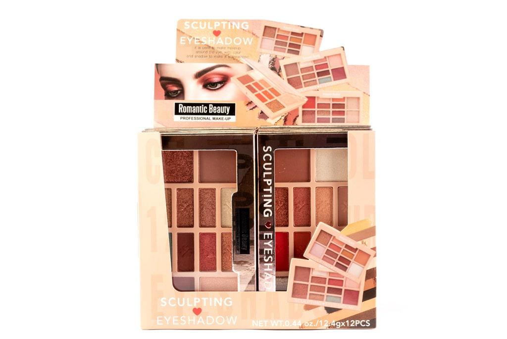 Pack de 12 unidades Paleta de sombras "SCULPTING EYESHADOW"