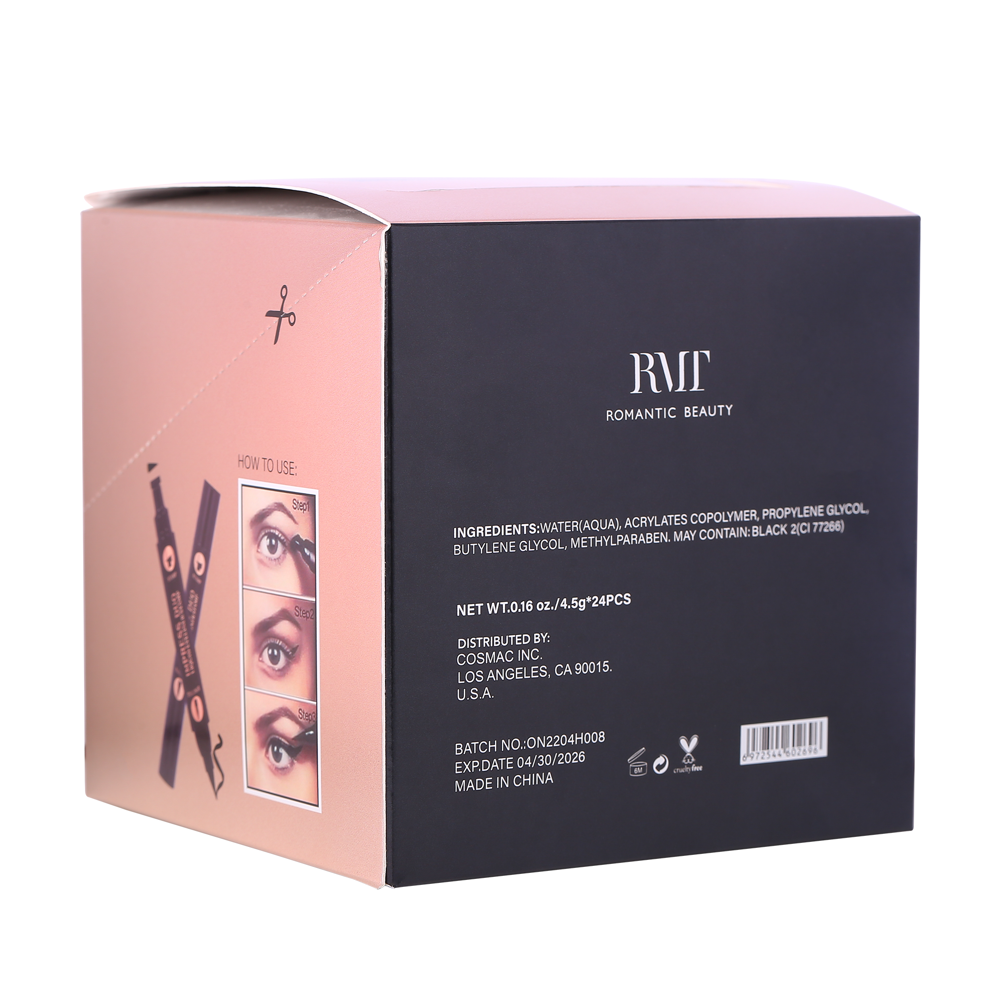 Pack 24 unidades DELINEADOR FACE STAMP IMPRESS  DUO