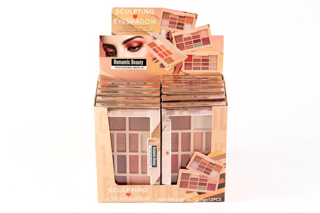 Pack de 12 unidades Paleta de sombras "SCULPTING EYESHADOW"