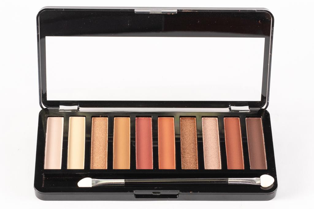 Miniatura Pack de 12 unidades Paleta de sombras "LONG 10 COLORS PALLETE"