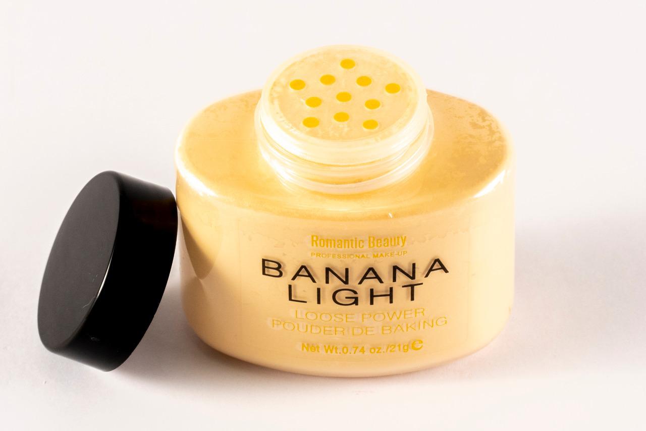 Pack de 12 unidades Polvo suelto "Banana Light"