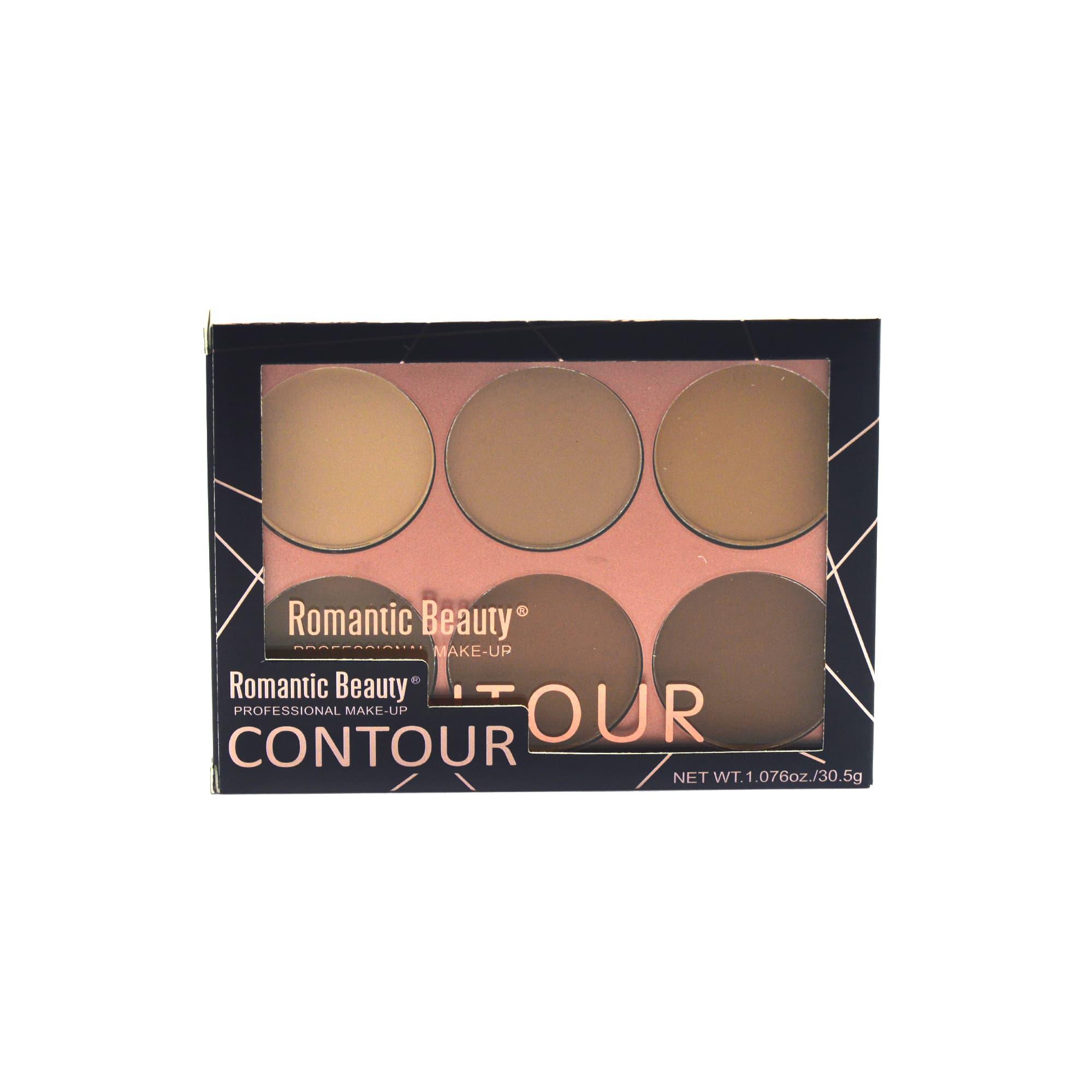 Pack de 12 unidades paleta de contorno en polvo SHIMMER Y MATTE