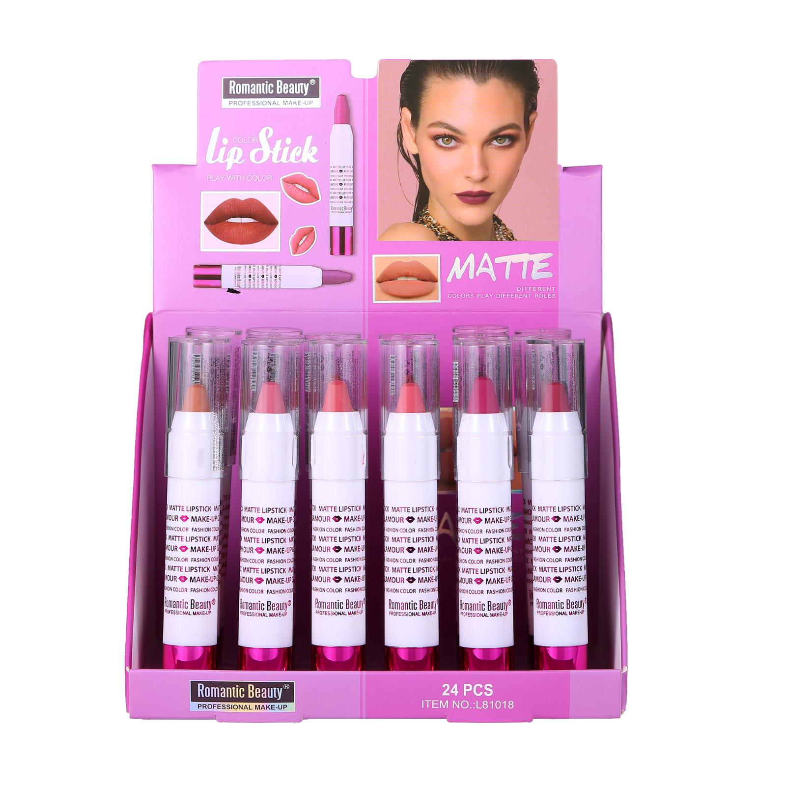 Pack 24 unidades LABIAL MATTE LIPSTICK