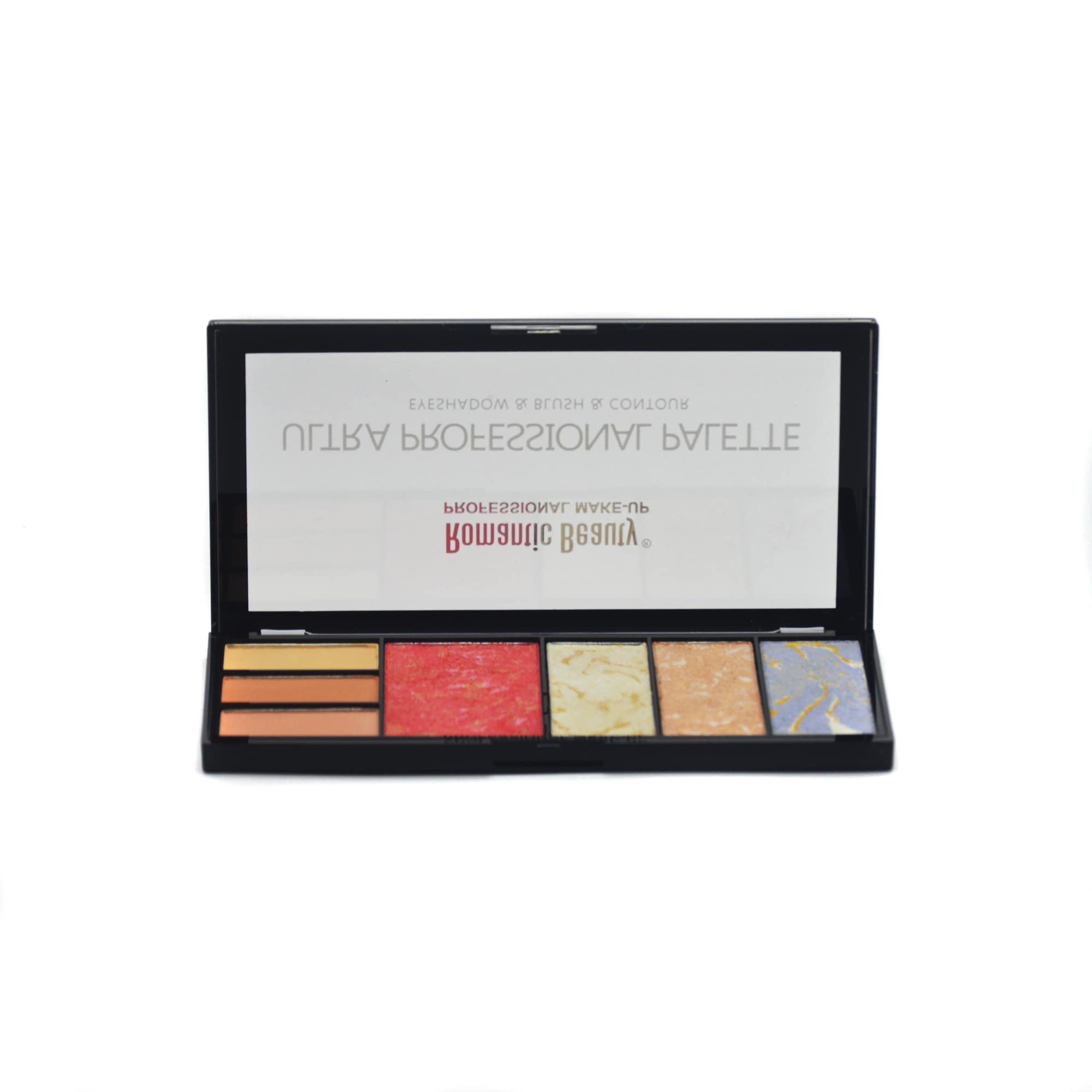 Pack de 12 unidades paleta de contorno en polvo semi-profesional