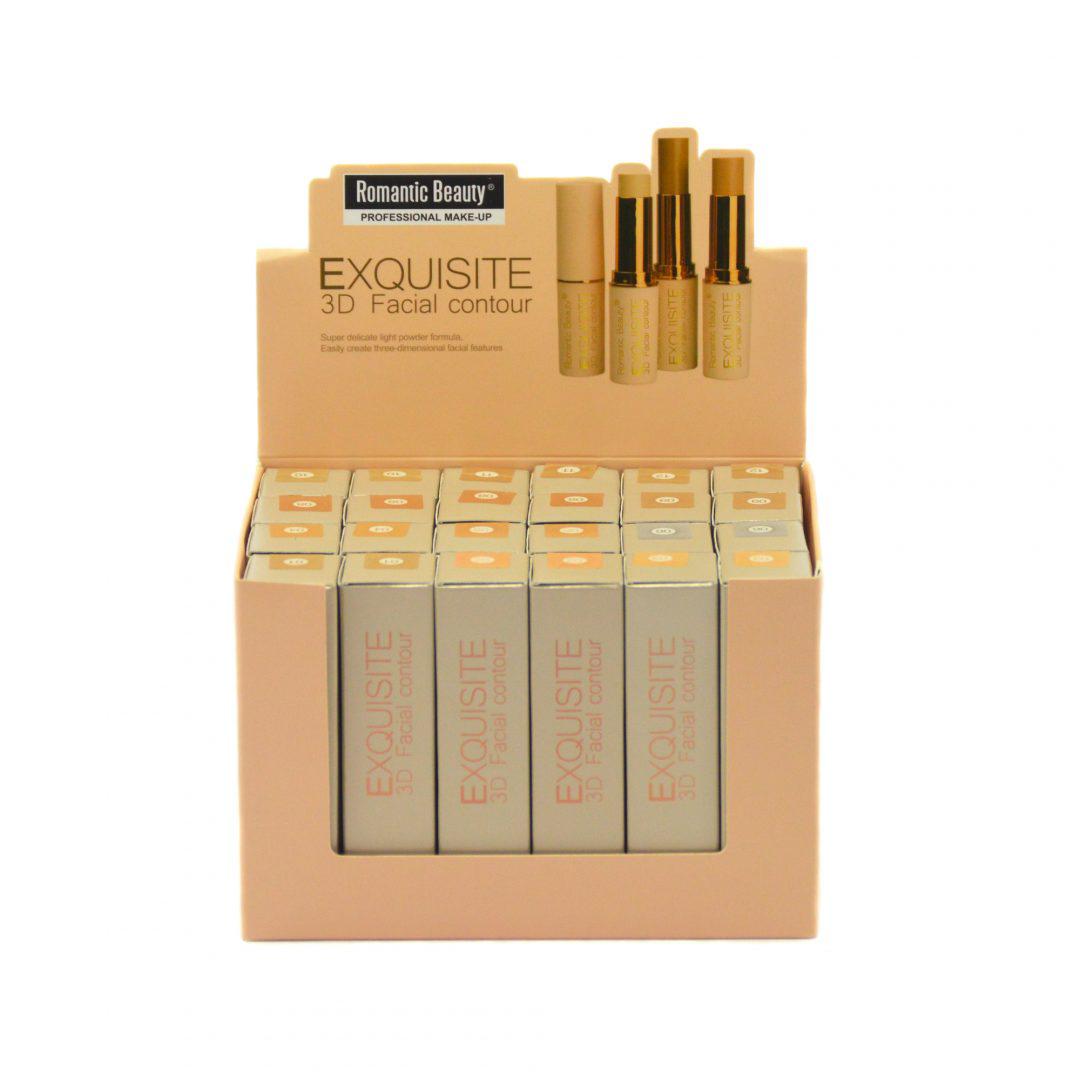 Pack de 24 unidades corrector en barra "Exquisite 3D"