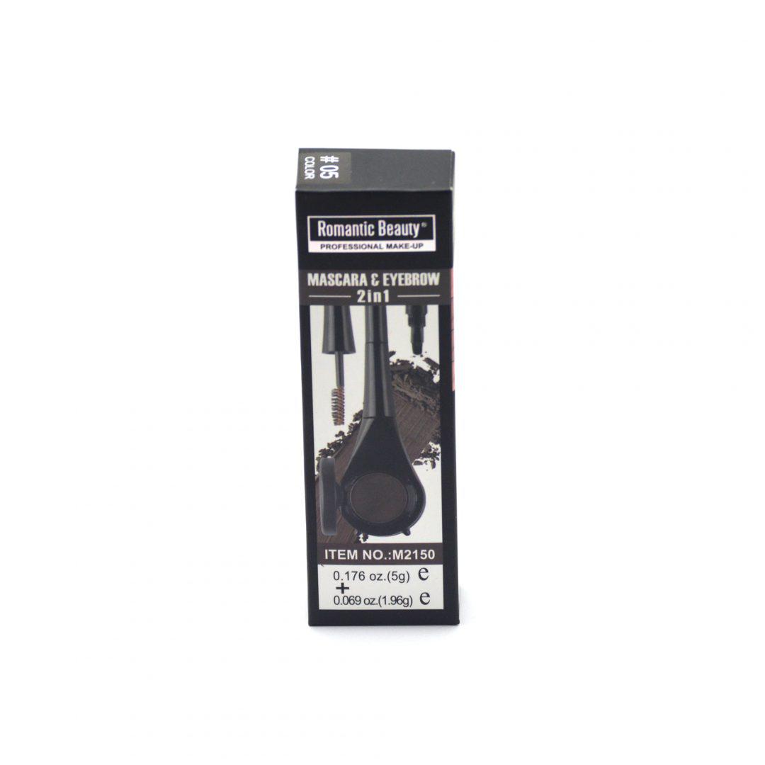 Miniatura Pack de 12 unidades delineador de cejas + máscara de pestaña - 2 en 1