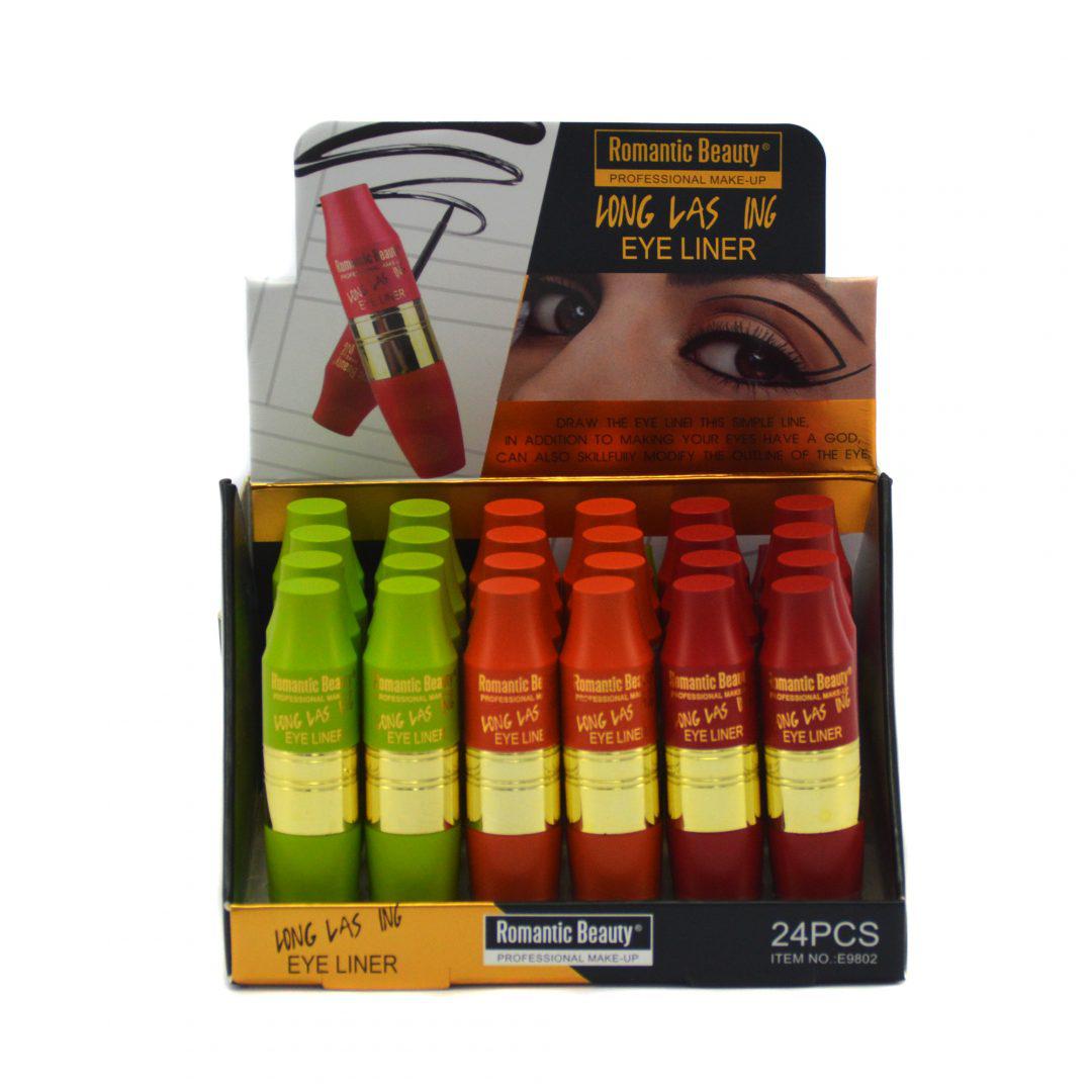 Pack de 24 unidades delineador de ojos negro "Long Last In"