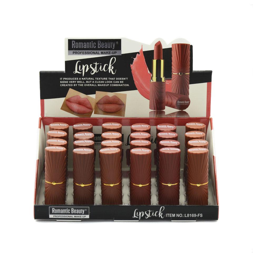 Pack de 24 unidades Labial matte textura natural