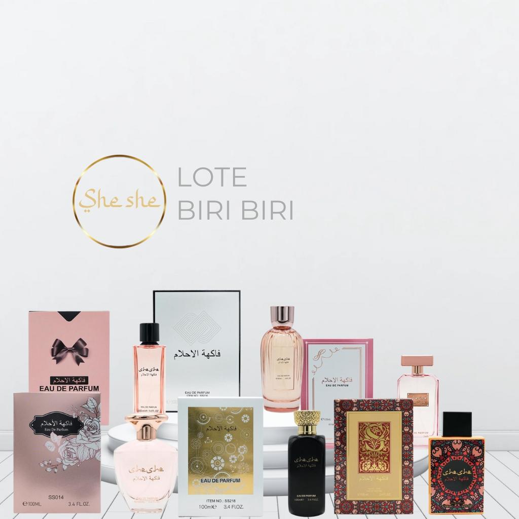 LOTE PERFUMES BIRI BIRI