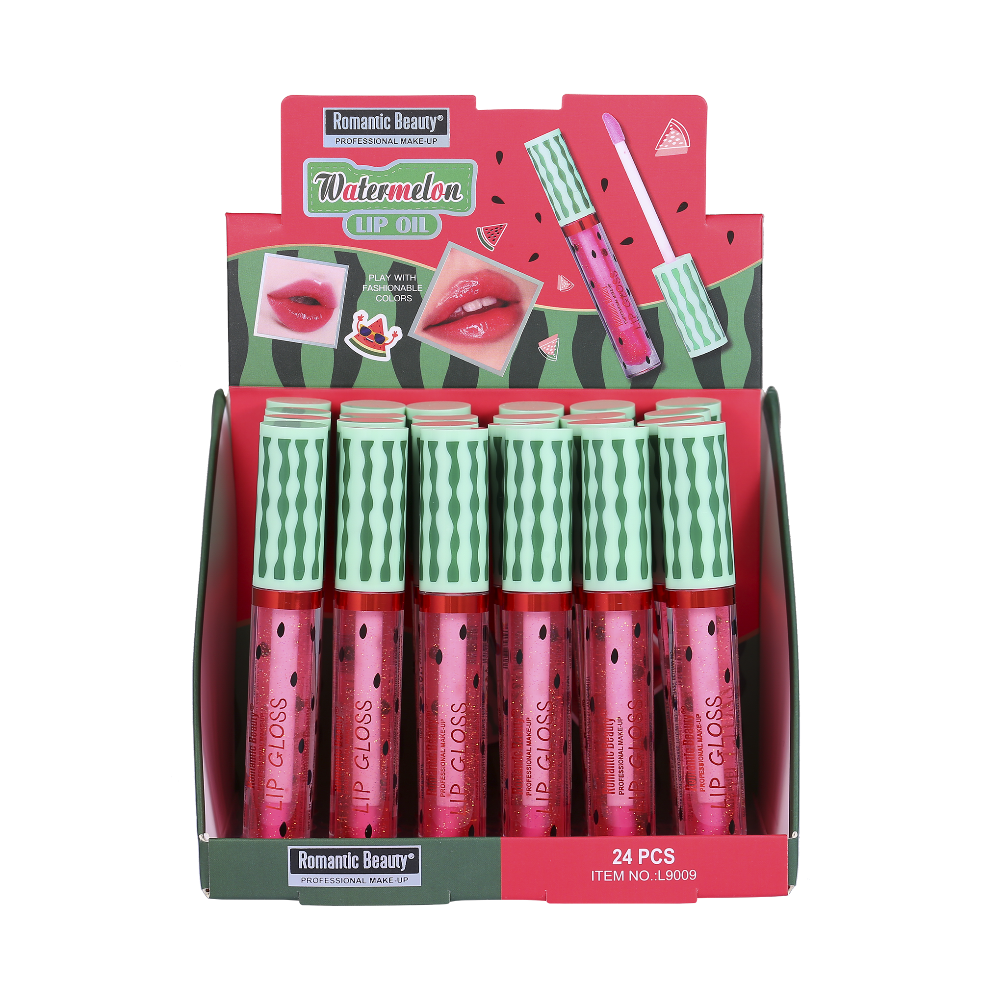 Pack de 24 unidades ACEITE DE LABIOS SANDIA