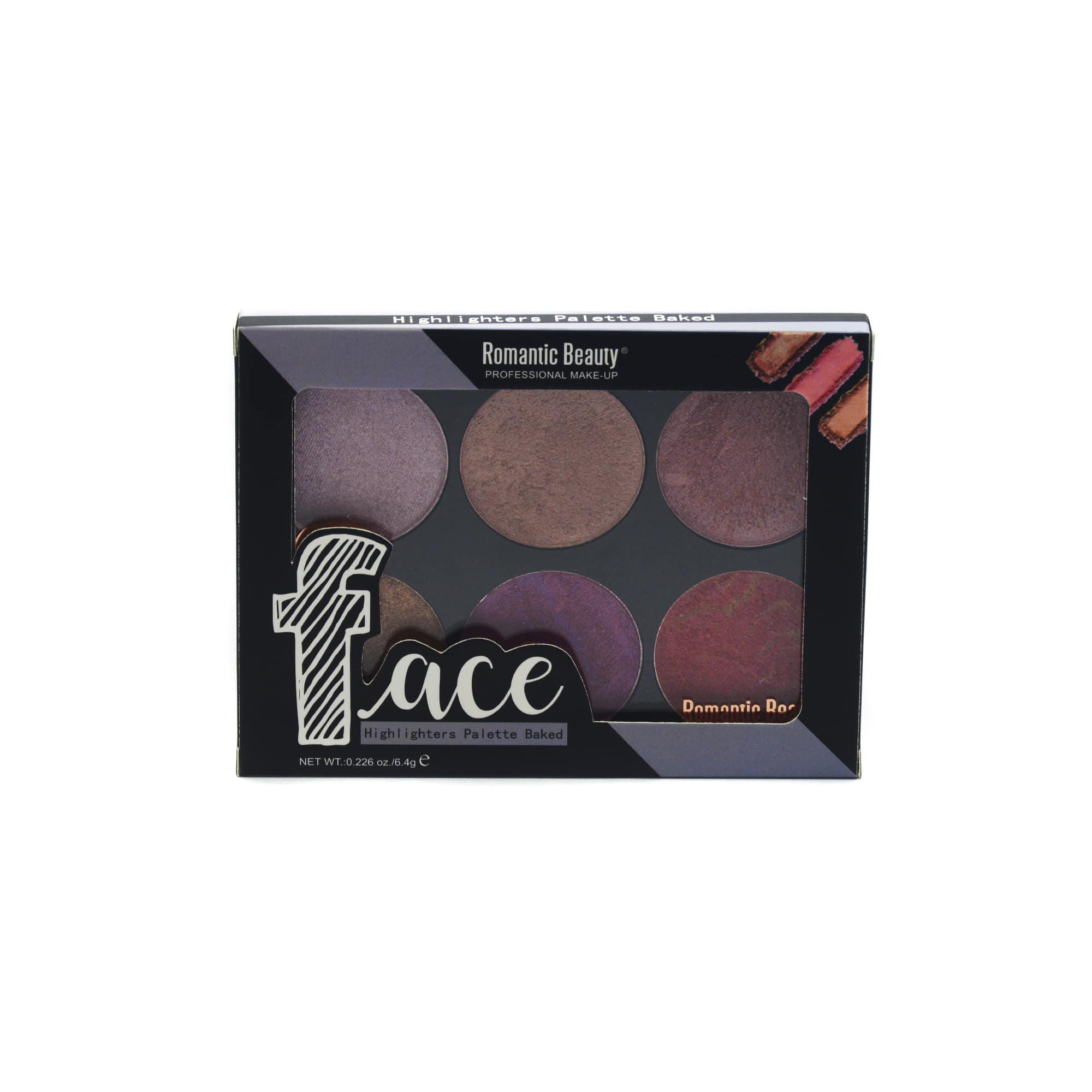 Pack de12 unidades Paleta de iluminadores en polvo "FACE"