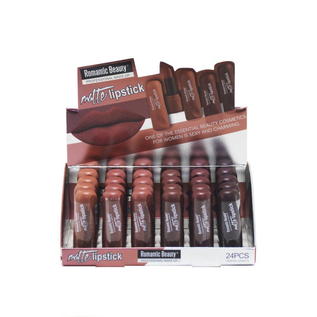 Pack de 24 unidades Labial de larga duración tonos oscuros