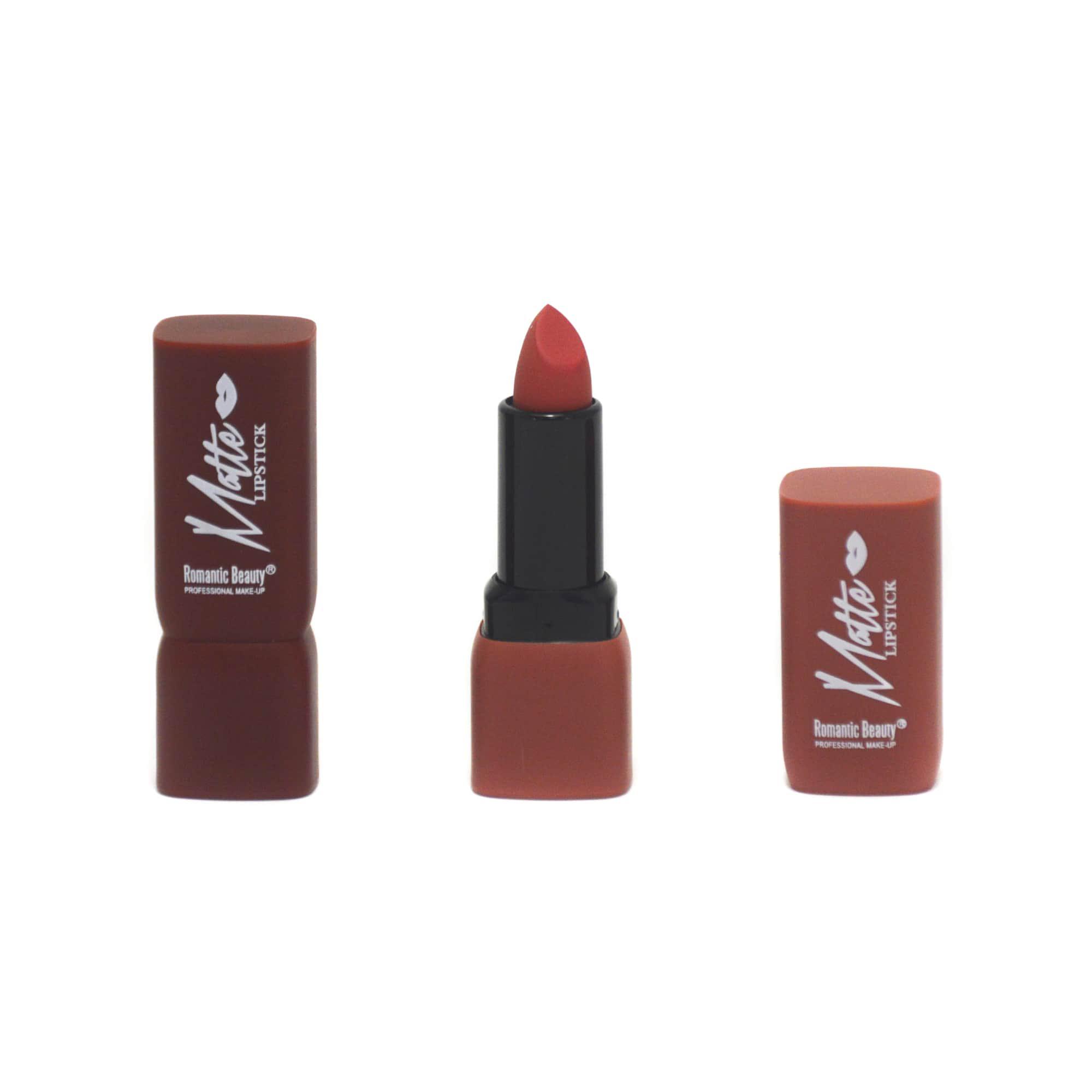 Pack de 24 Unidades Labial matte tonos Rojo Brownie