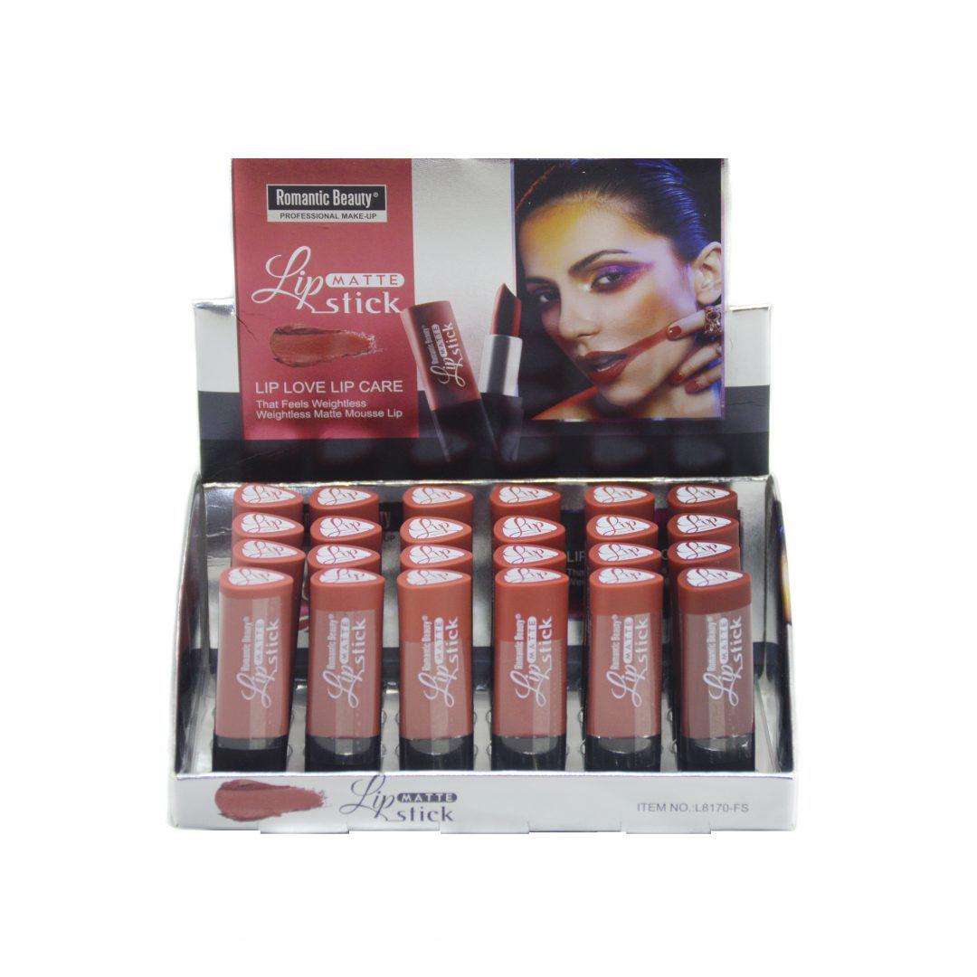 Pack de 24 unidades Labial matte "Lip love Lip care"