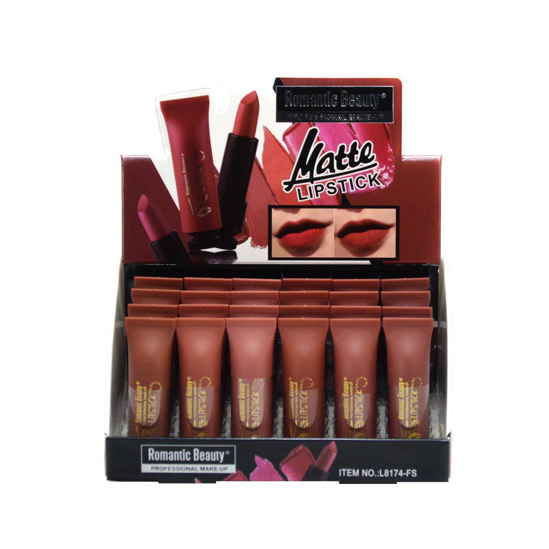 Pack de 24 unidades Labial de larga duración "Matte Nudes"